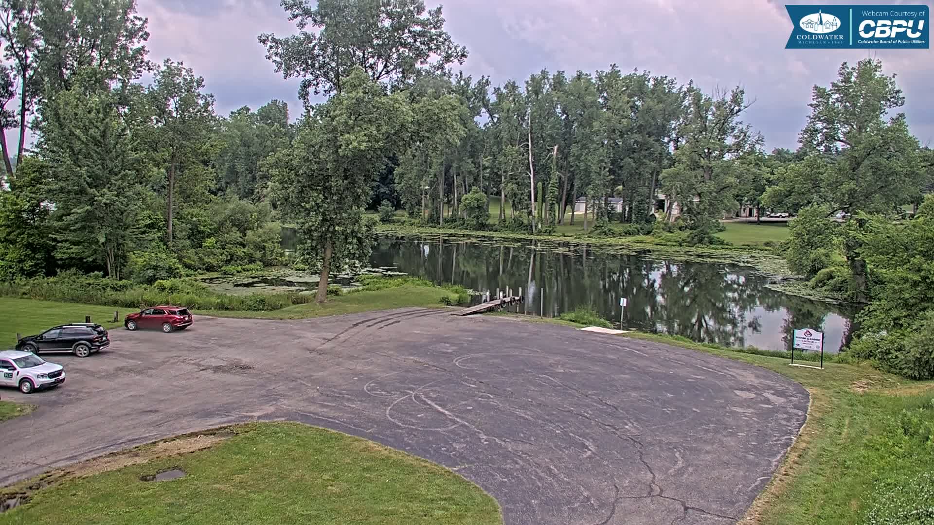 Coldwater, Rotary Park Coast & South Lake Live Cam - Coldwater, Branch, Michigan, USA