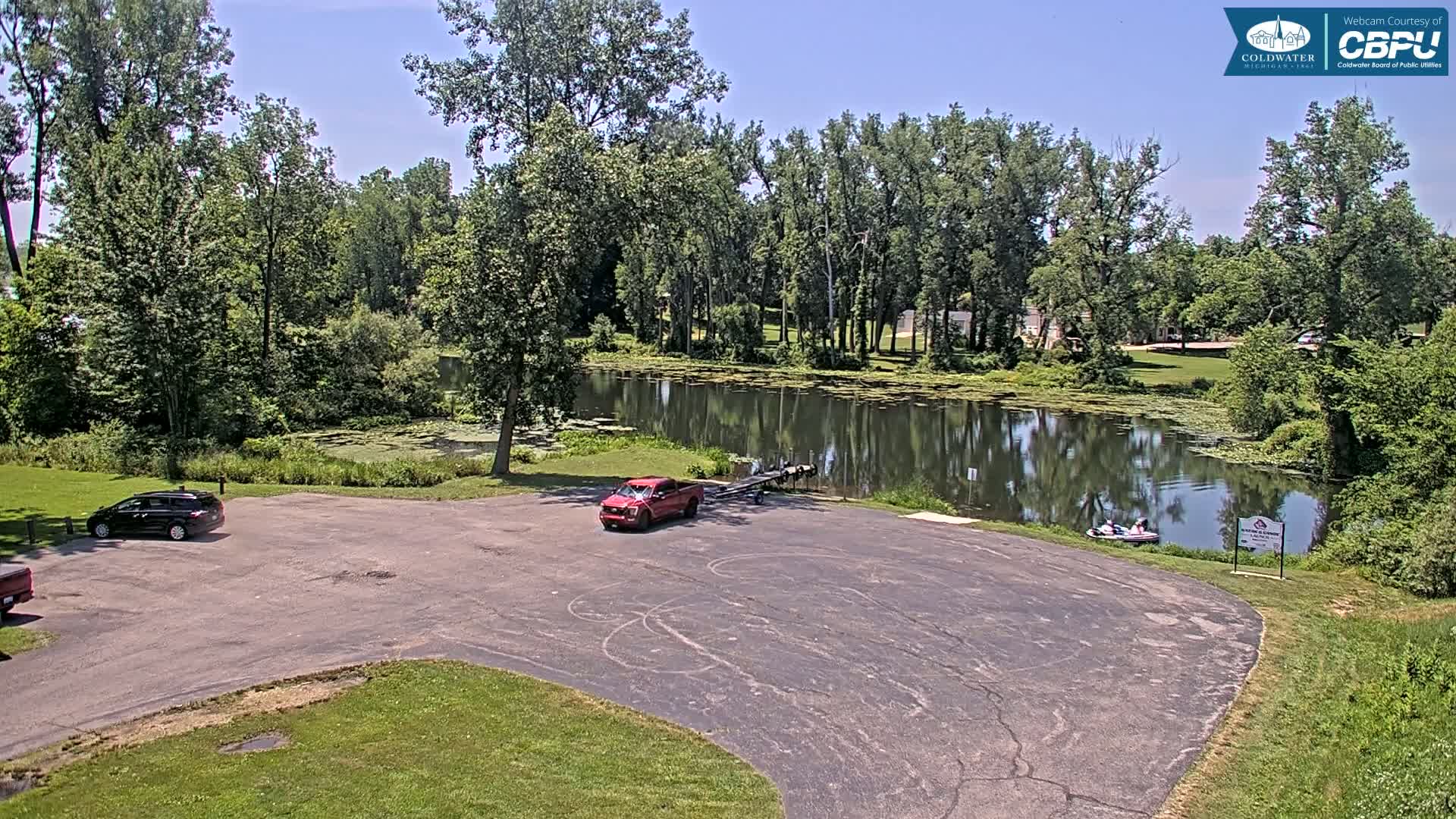 Coldwater, Rotary Park Coast & South Lake Live Cam - Coldwater, Branch, Michigan, USA