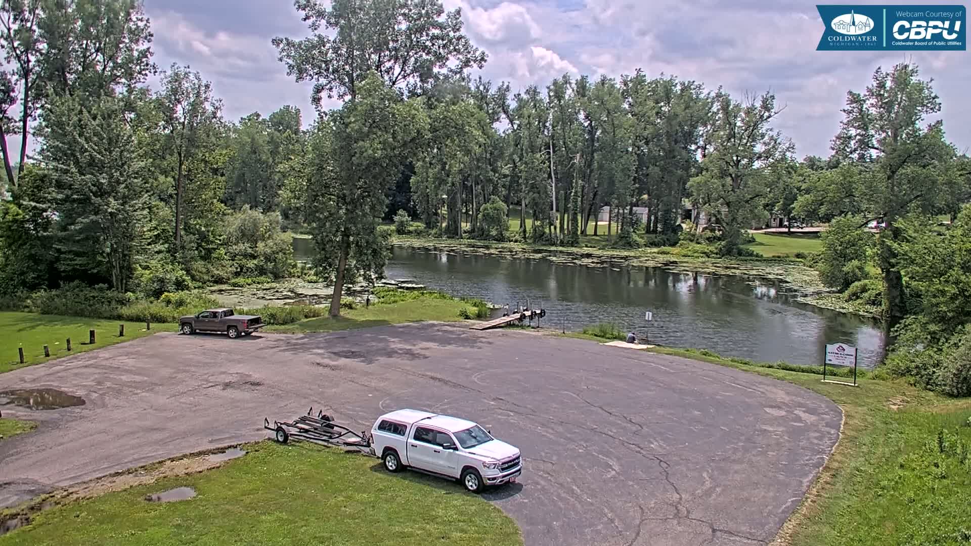 Coldwater, Rotary Park Coast & South Lake Live Cam - Coldwater, Branch, Michigan, USA