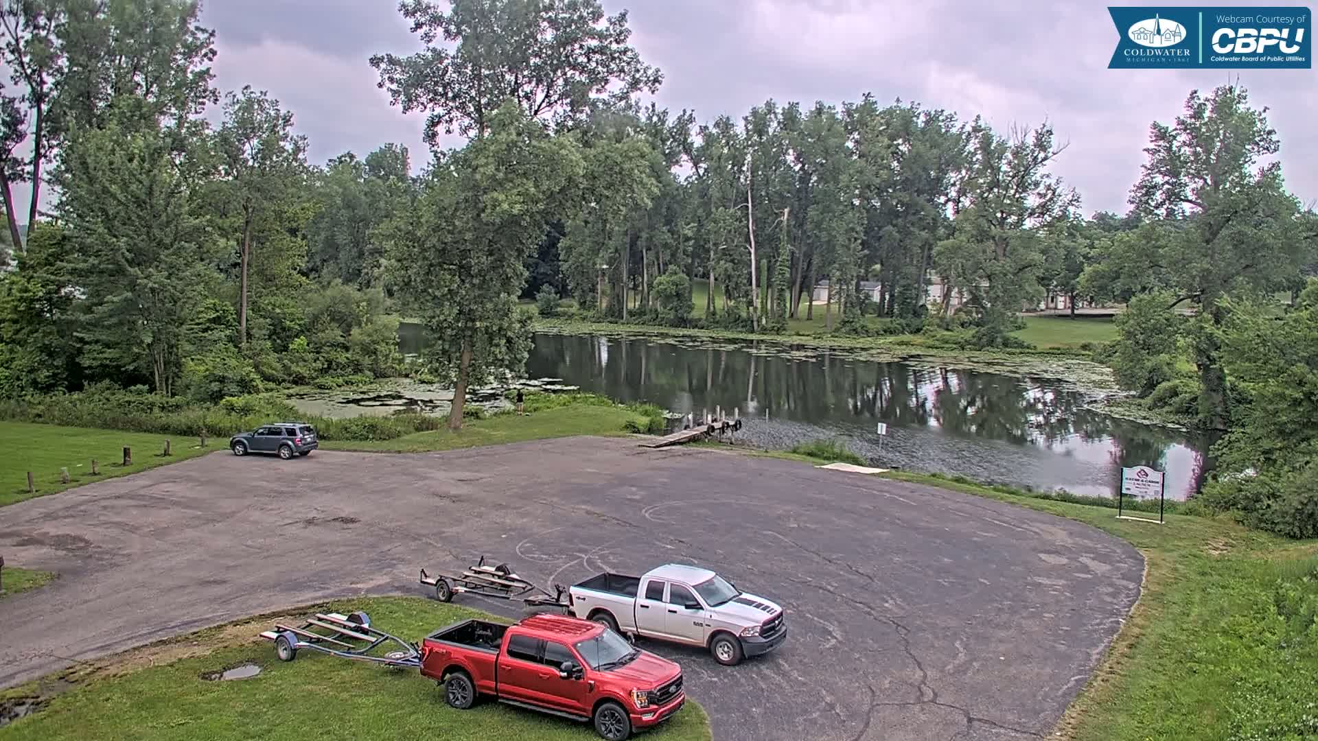 Coldwater, Rotary Park Coast & South Lake Live Cam - Coldwater, Branch, Michigan, USA