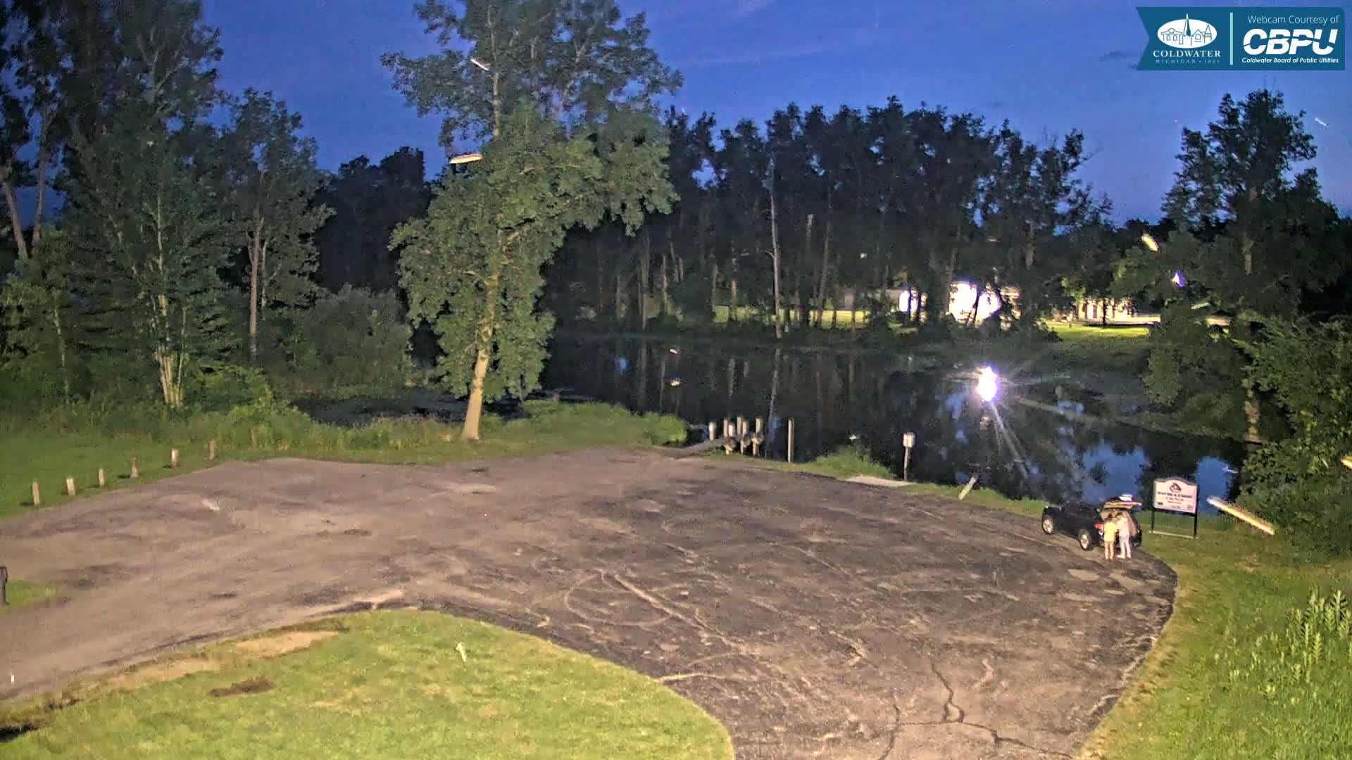 Coldwater, Rotary Park Coast & South Lake Live Cam - Coldwater, Branch, Michigan, USA