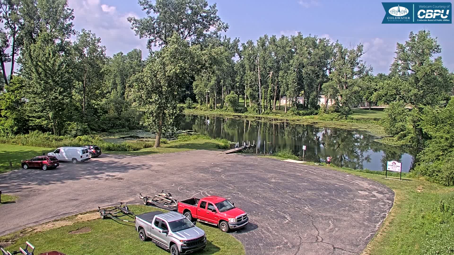 Coldwater, Rotary Park Coast & South Lake Live Cam - Coldwater, Branch, Michigan, USA