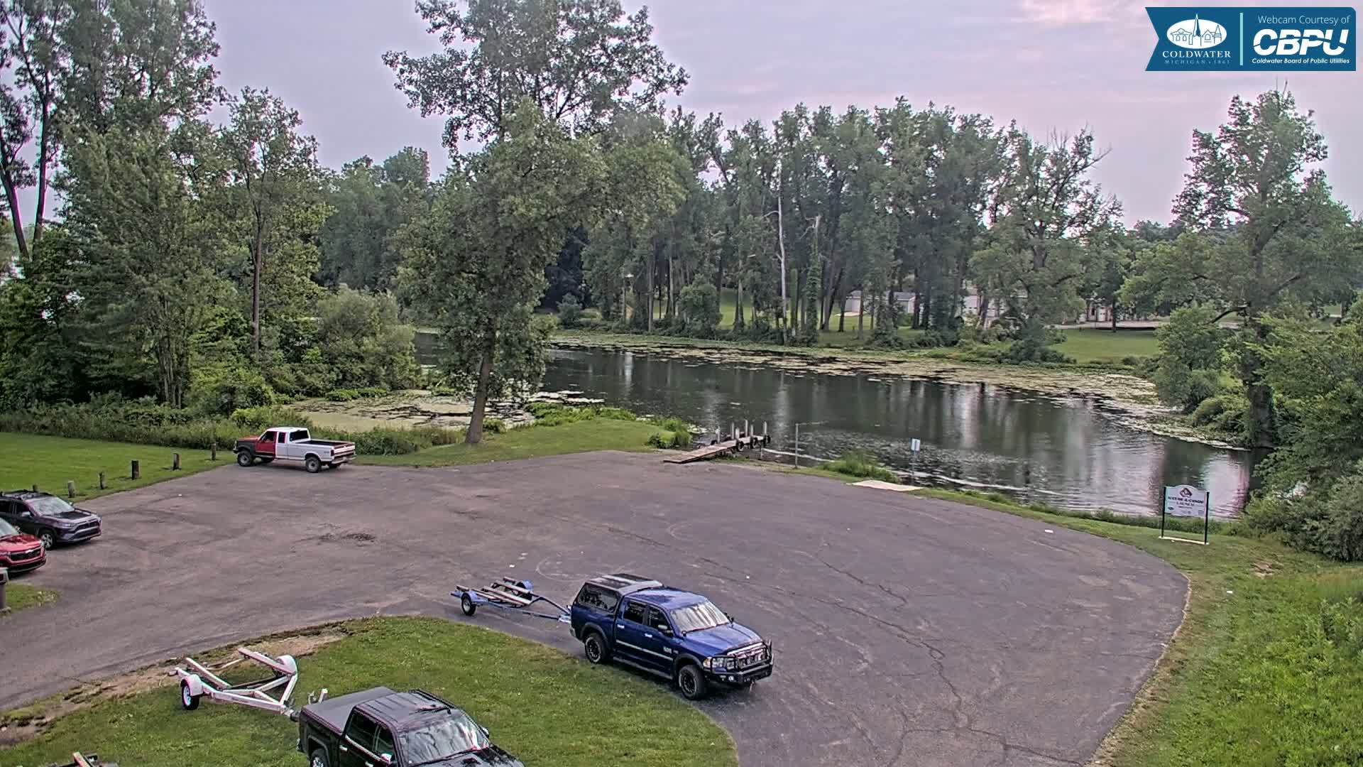 Coldwater, Rotary Park Coast & South Lake Live Cam - Coldwater, Branch, Michigan, USA