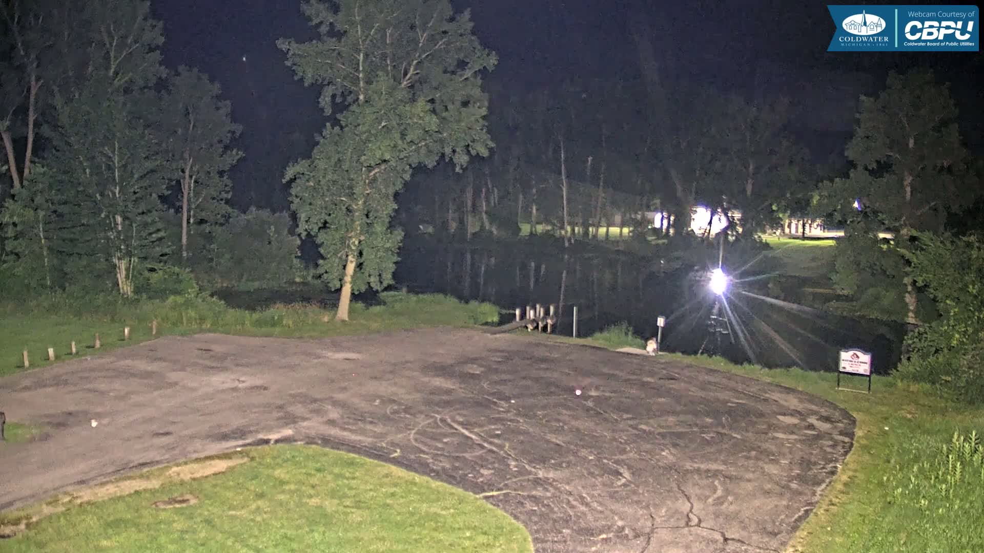 Coldwater, Rotary Park Coast & South Lake Live Cam - Coldwater, Branch, Michigan, USA