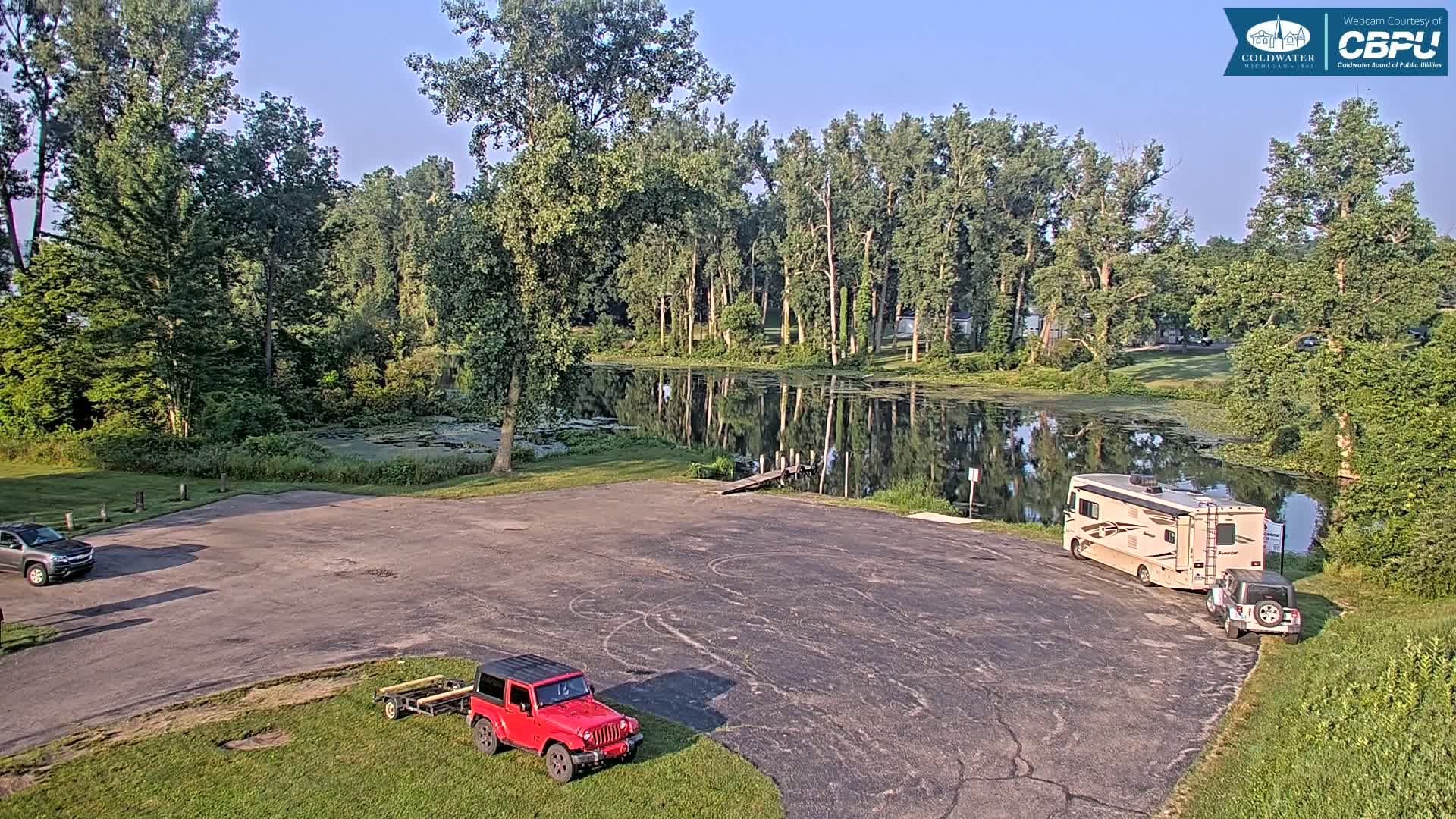 Coldwater, Rotary Park Coast & South Lake Live Cam - Coldwater, Branch, Michigan, USA