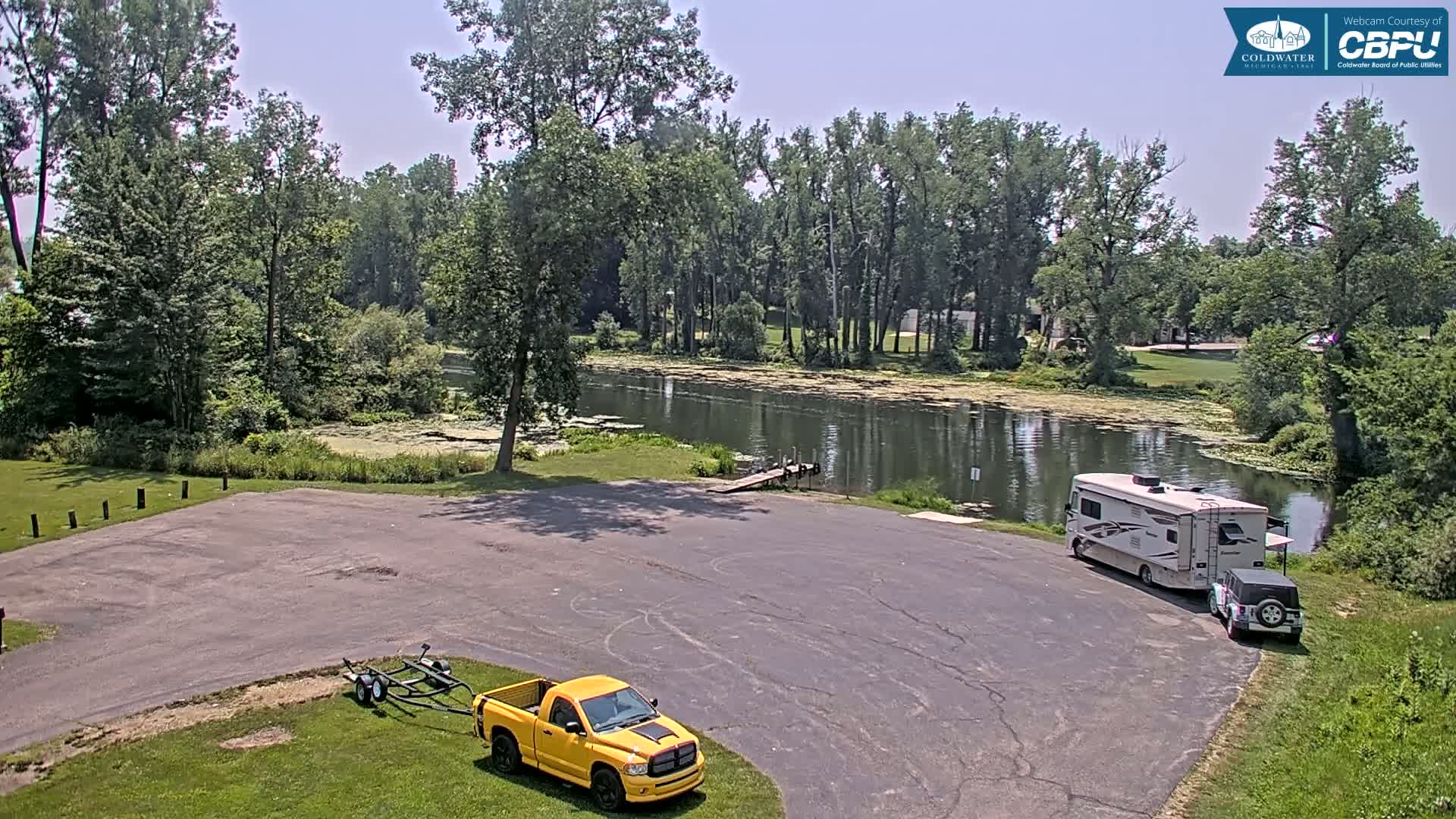 Coldwater, Rotary Park Coast & South Lake Live Cam - Coldwater, Branch, Michigan, USA
