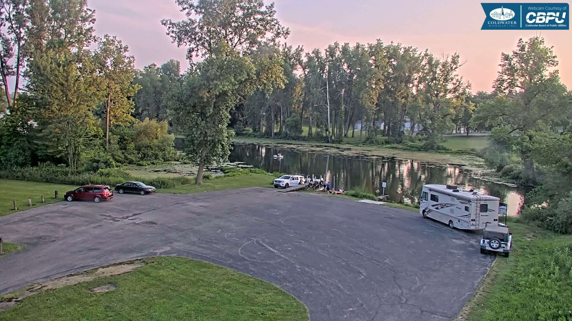 Coldwater, Rotary Park Coast & South Lake Live Cam - Coldwater, Branch, Michigan, USA