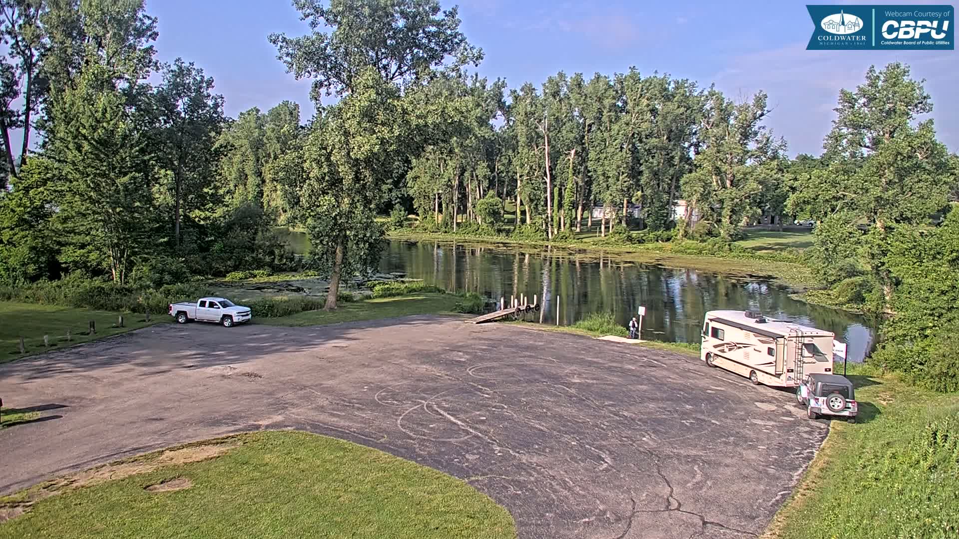 Coldwater, Rotary Park Coast & South Lake Live Cam - Coldwater, Branch, Michigan, USA