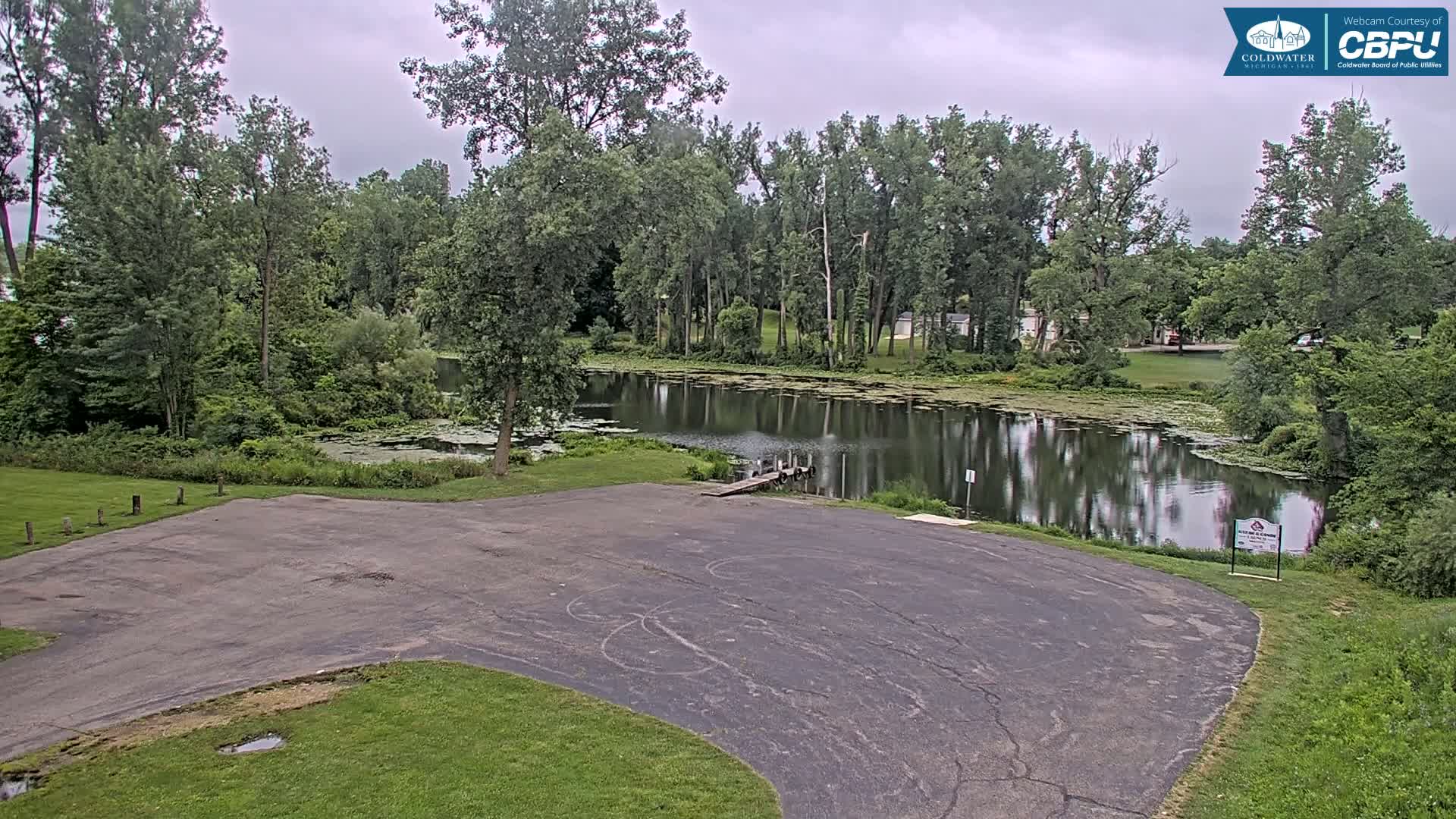 Coldwater, Rotary Park Coast & South Lake Live Cam - Coldwater, Branch, Michigan, USA