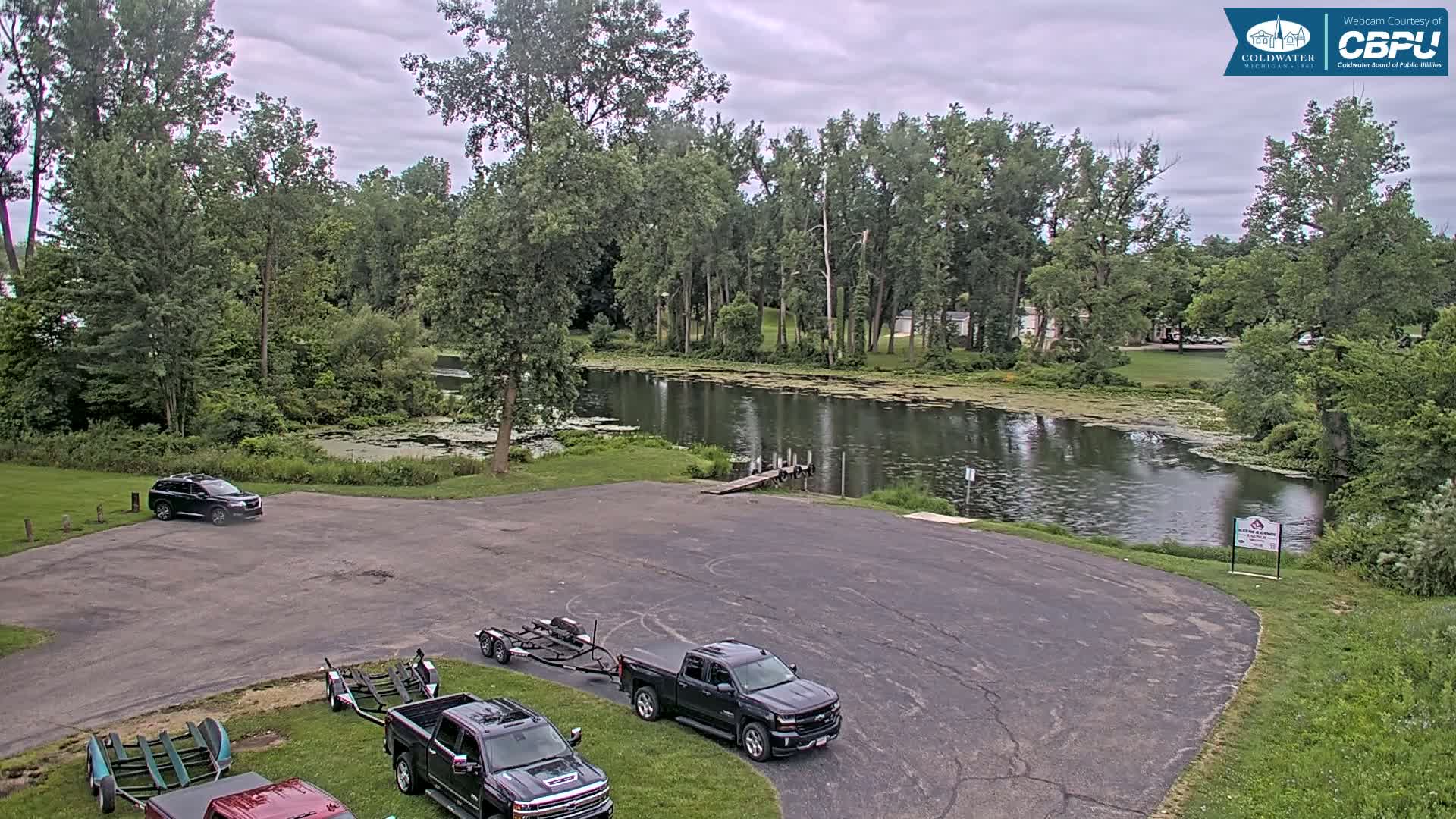 Coldwater, Rotary Park Coast & South Lake Live Cam - Coldwater, Branch, Michigan, USA