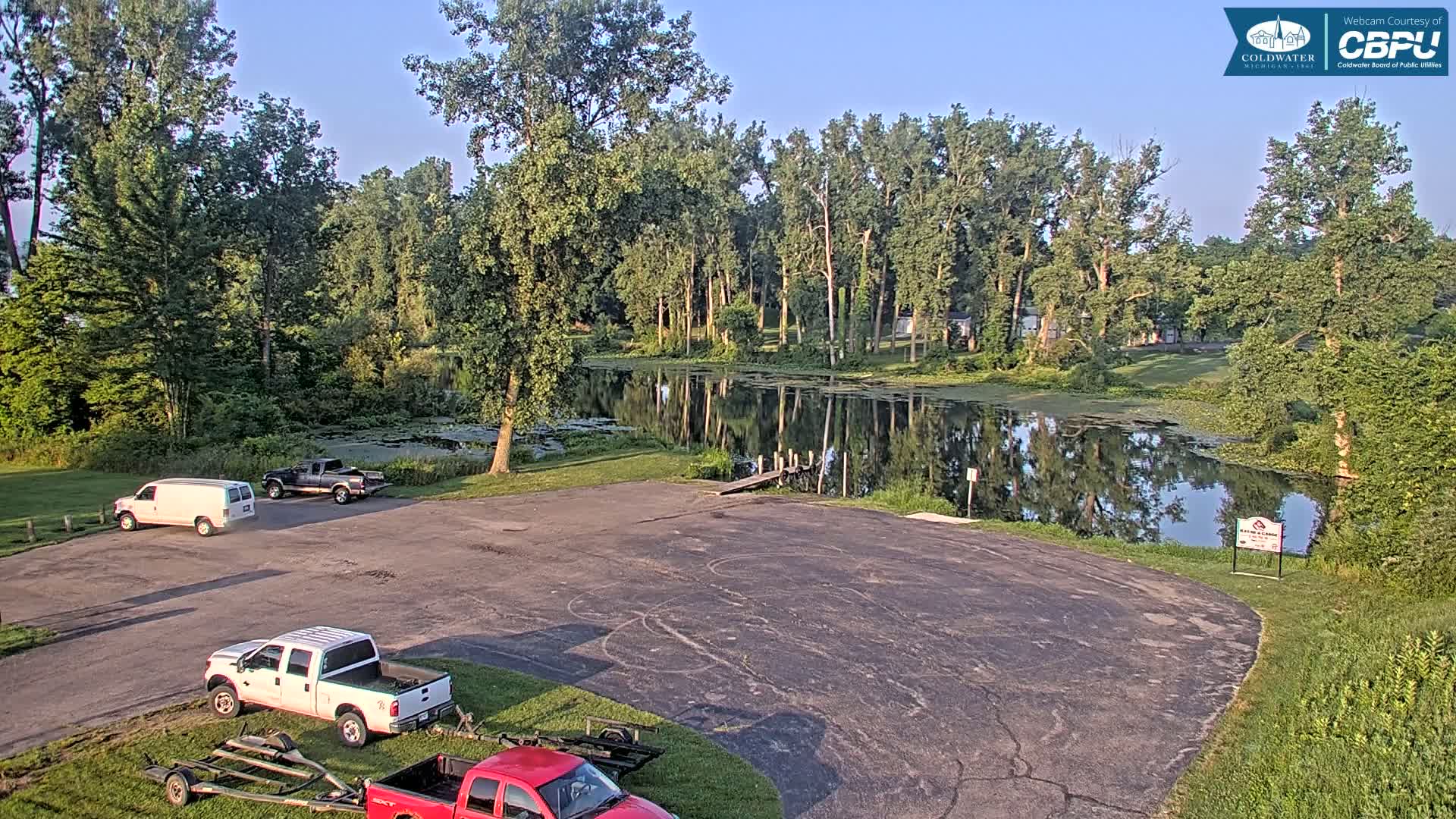 Coldwater, Rotary Park Coast & South Lake Live Cam - Coldwater, Branch, Michigan, USA