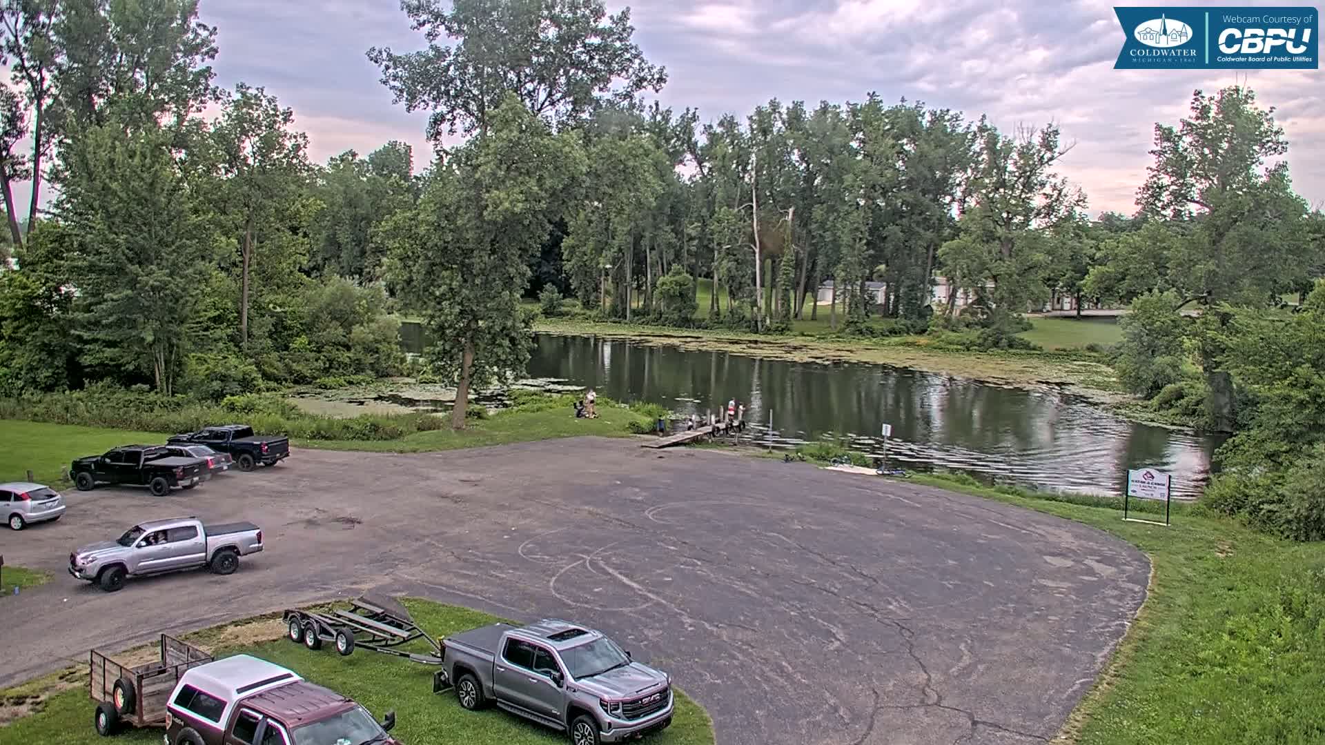 Coldwater, Rotary Park Coast & South Lake Live Cam - Coldwater, Branch, Michigan, USA