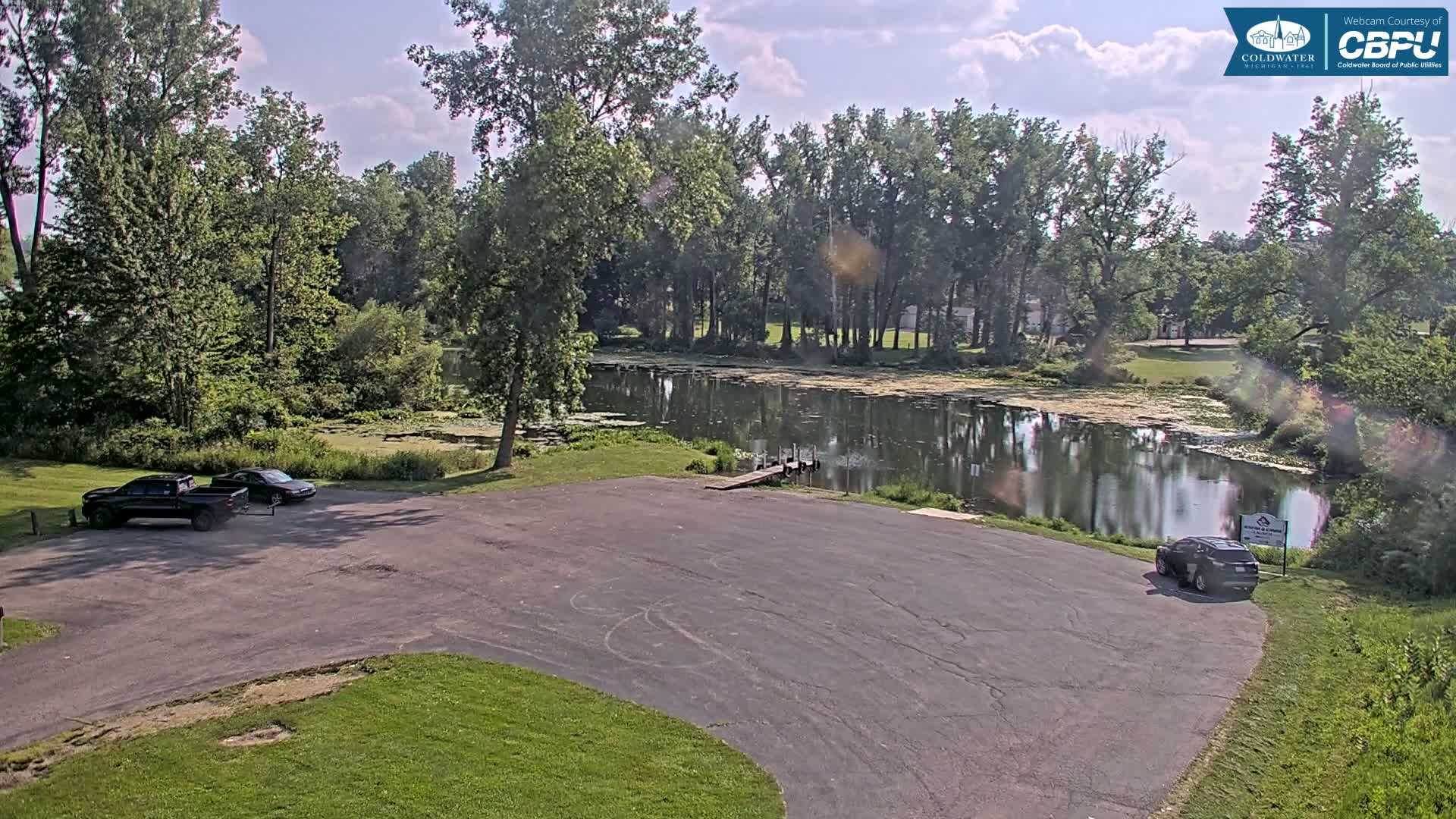 Coldwater, Rotary Park Coast & South Lake Live Cam - Coldwater, Branch, Michigan, USA