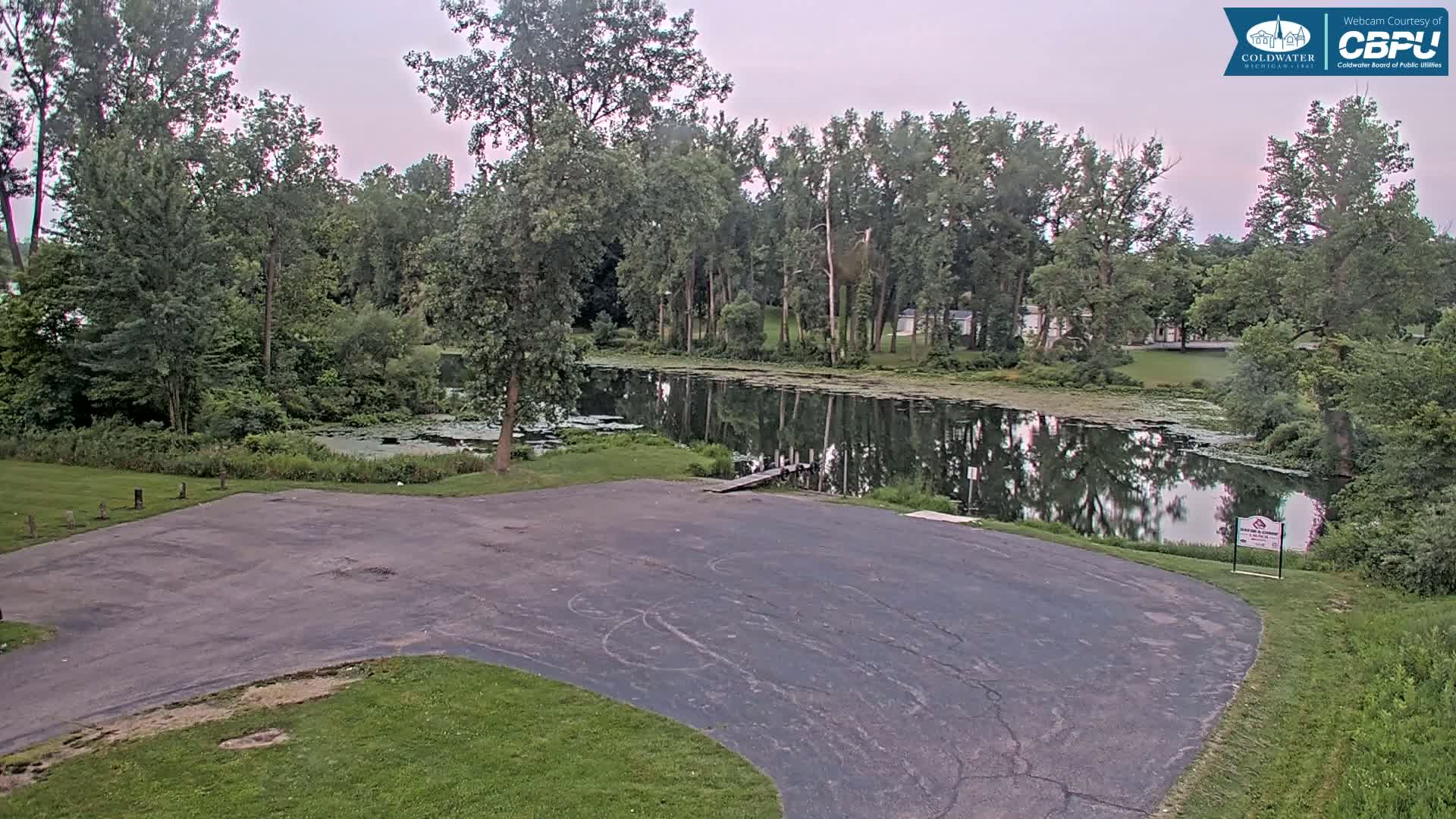 Coldwater, Rotary Park Coast & South Lake Live Cam - Coldwater, Branch, Michigan, USA