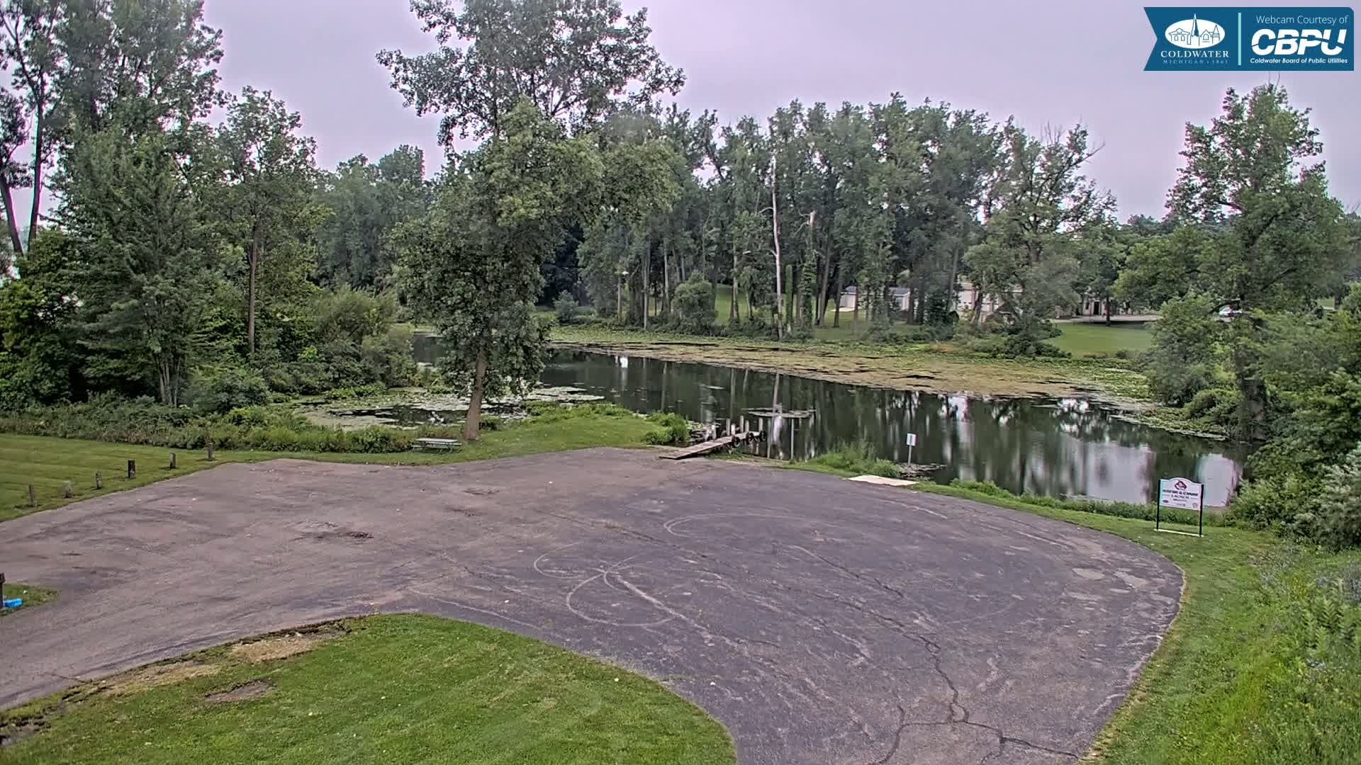 Coldwater, Rotary Park Coast & South Lake Live Cam - Coldwater, Branch, Michigan, USA