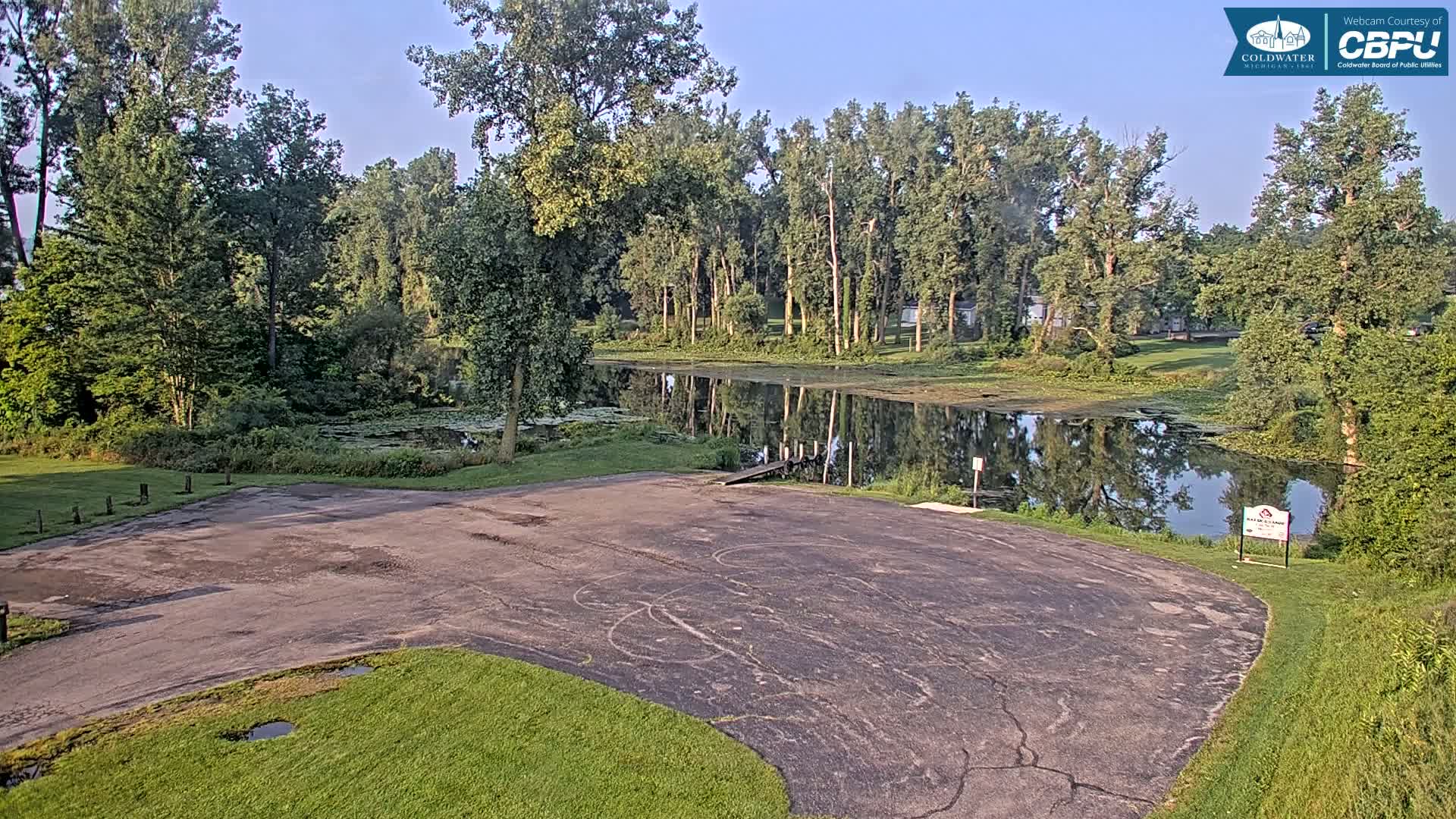 Coldwater, Rotary Park Coast & South Lake Live Cam - Coldwater, Branch, Michigan, USA