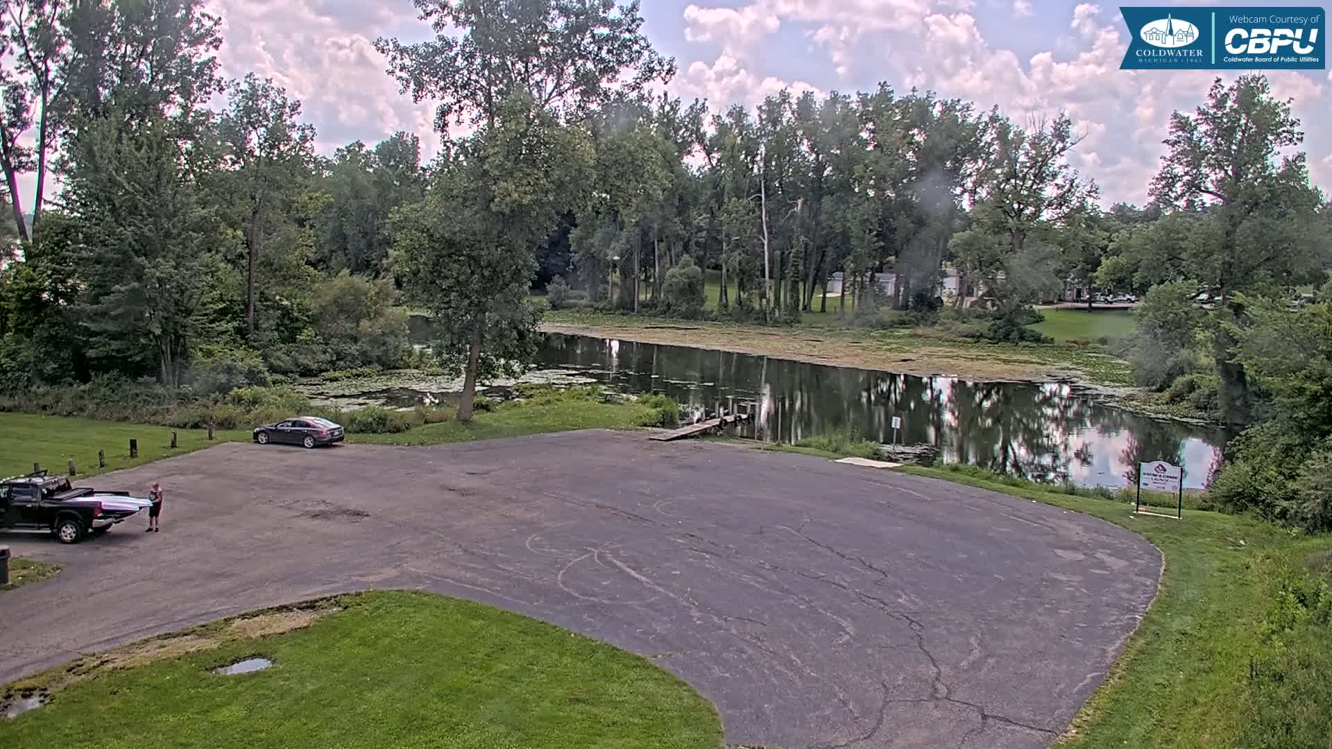 Coldwater, Rotary Park Coast & South Lake Live Cam - Coldwater, Branch, Michigan, USA
