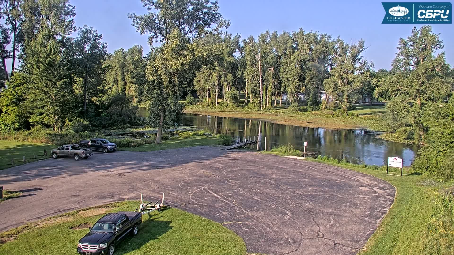 Coldwater, Rotary Park Coast & South Lake Live Cam - Coldwater, Branch, Michigan, USA