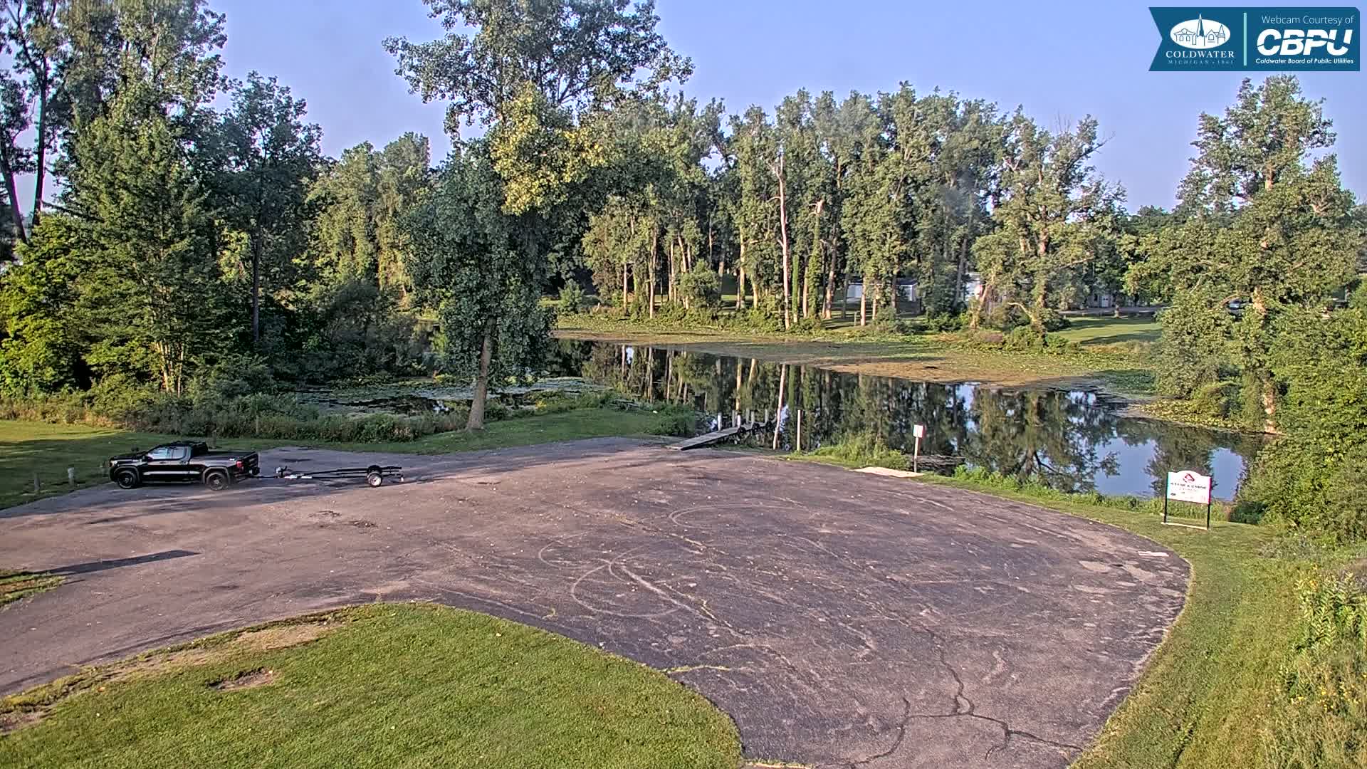 Coldwater, Rotary Park Coast & South Lake Live Cam - Coldwater, Branch, Michigan, USA