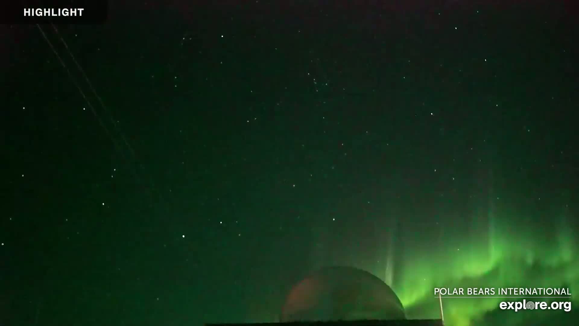 Churchill Marine Observatory, Northern Lights / Aurora Borealis / Stars View Live Cam - Churchill, Division No. 23, Northern Manitoba, Manitoba, Canada 