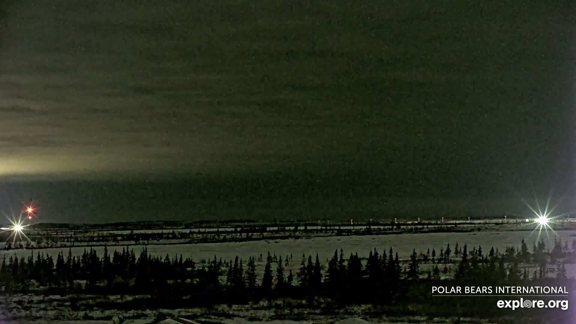 Churchill Marine Observatory, Northern Lights / Aurora Borealis / Stars View Live Cam - Churchill, Division No. 23, Northern Manitoba, Manitoba, Canada 