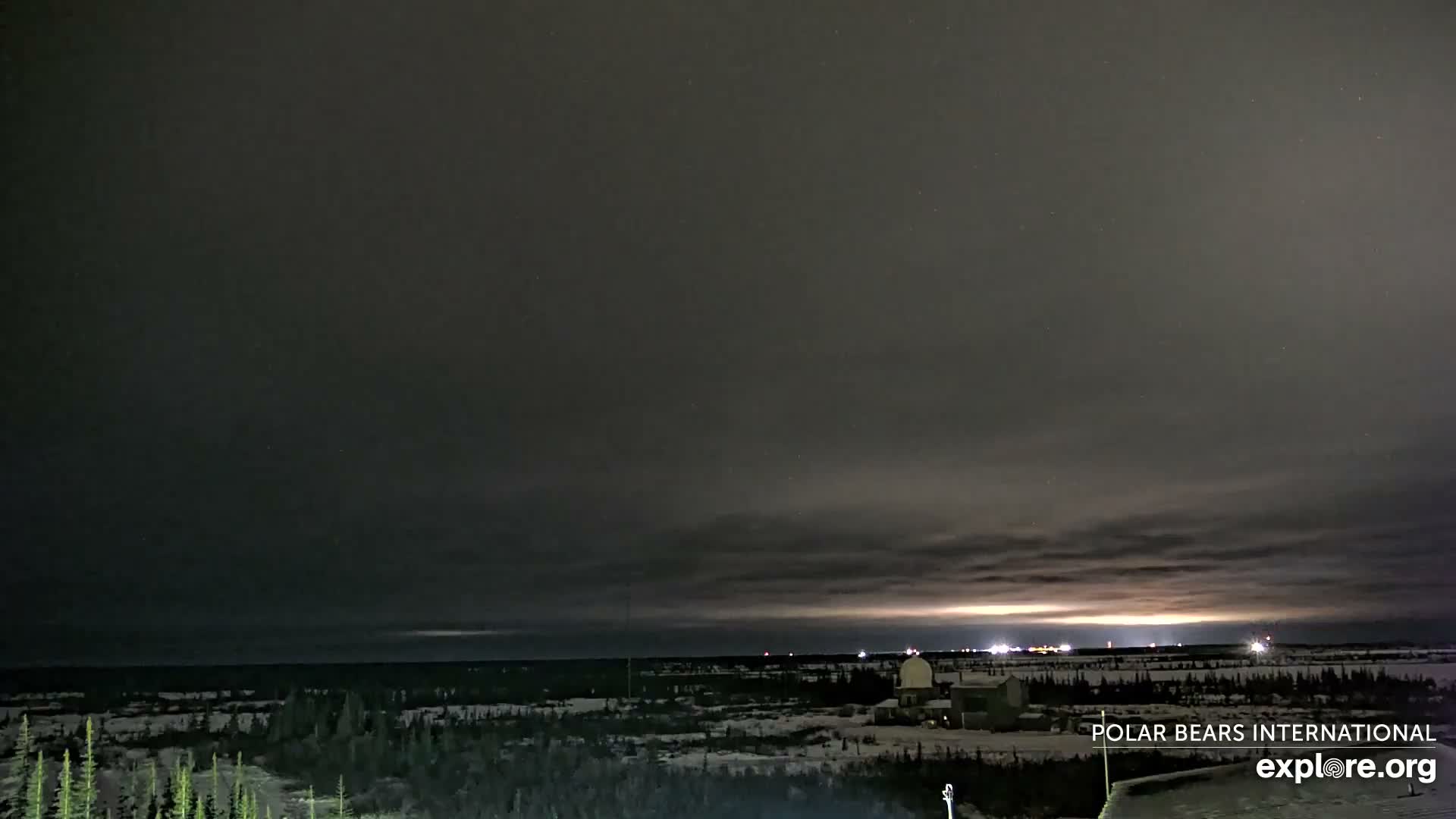 Churchill Marine Observatory, Northern Lights / Aurora Borealis / Stars View Live Cam - Churchill, Division No. 23, Northern Manitoba, Manitoba, Canada 