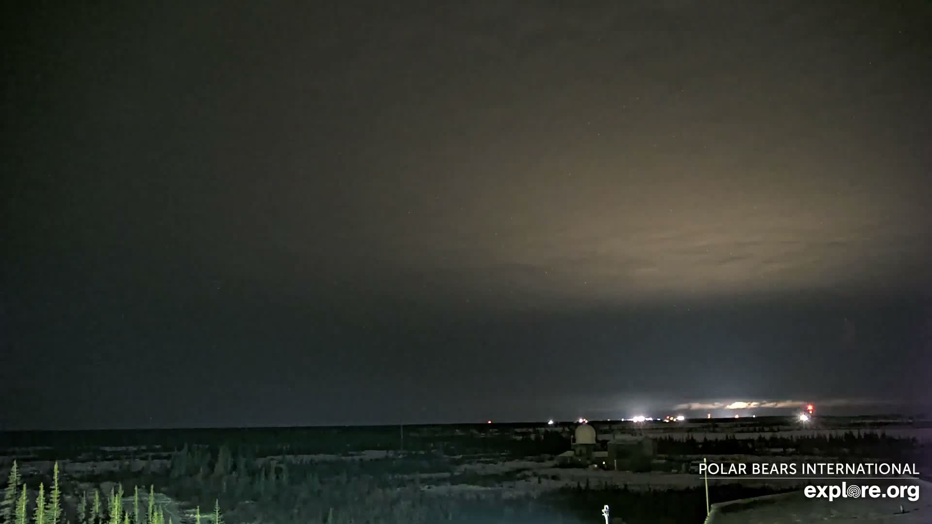 Churchill Marine Observatory, Northern Lights / Aurora Borealis / Stars View Live Cam - Churchill, Division No. 23, Northern Manitoba, Manitoba, Canada 