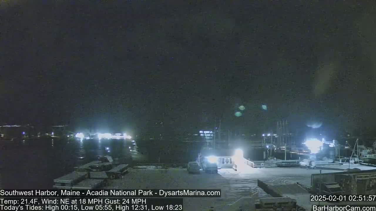 Acadia National Park, Southwest Harbor Live Cam - Maine, USA