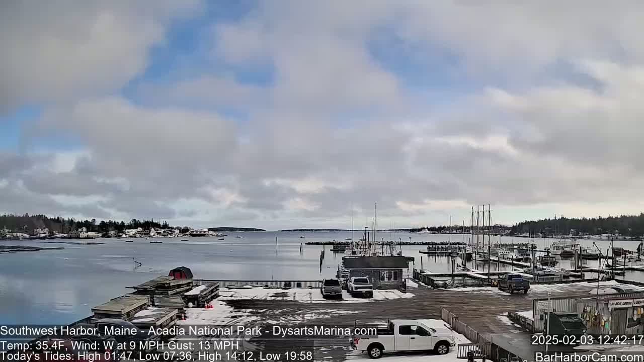 Acadia National Park, Southwest Harbor Live Cam - Maine, USA