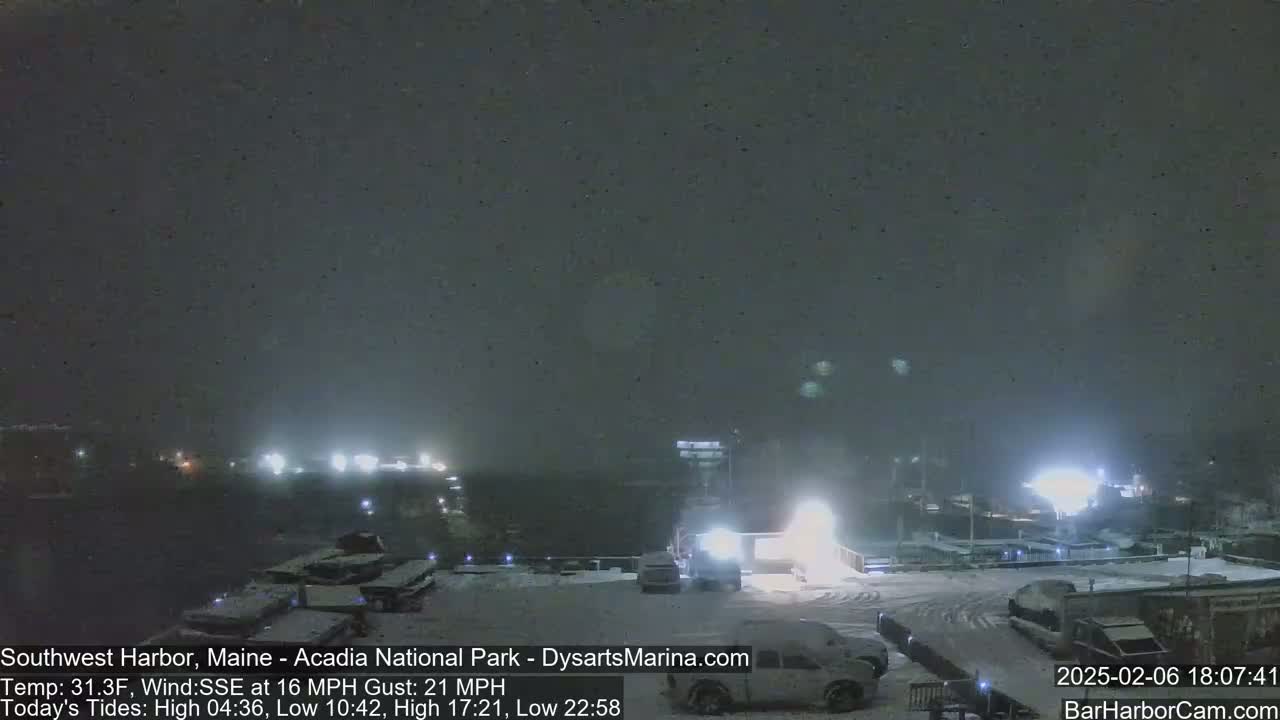 Acadia National Park, Southwest Harbor Live Cam - Maine, USA