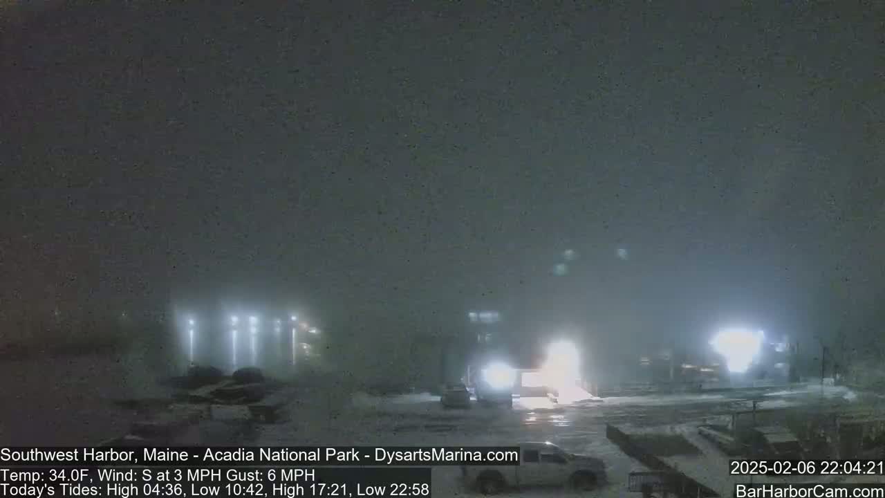 Acadia National Park, Southwest Harbor Live Cam - Maine, USA