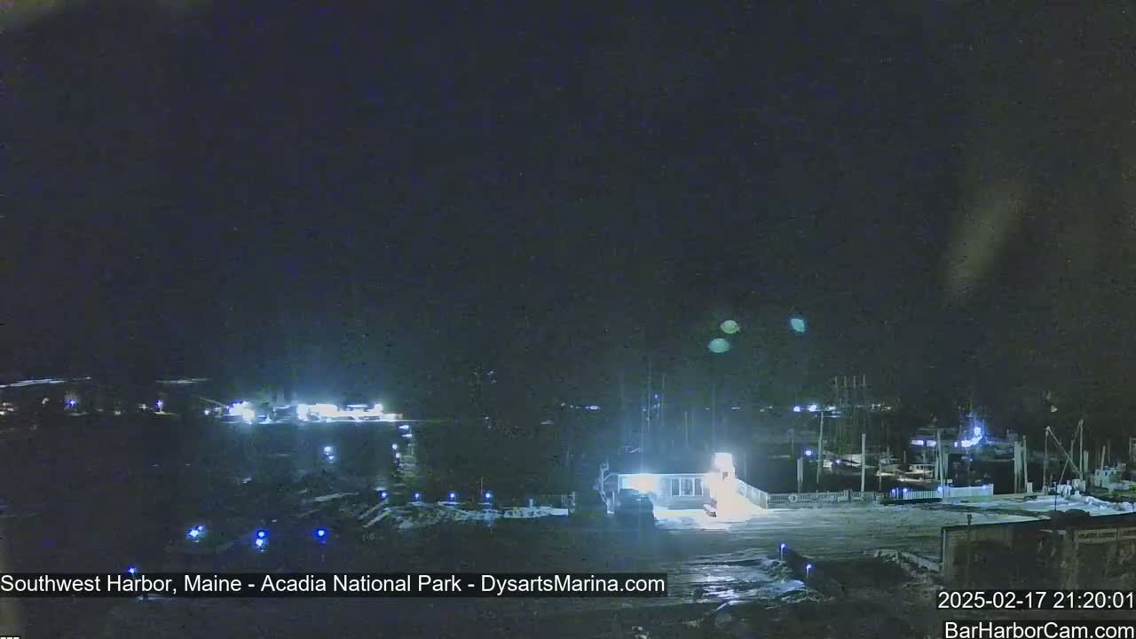 Acadia National Park, Southwest Harbor Live Cam - Maine, USA