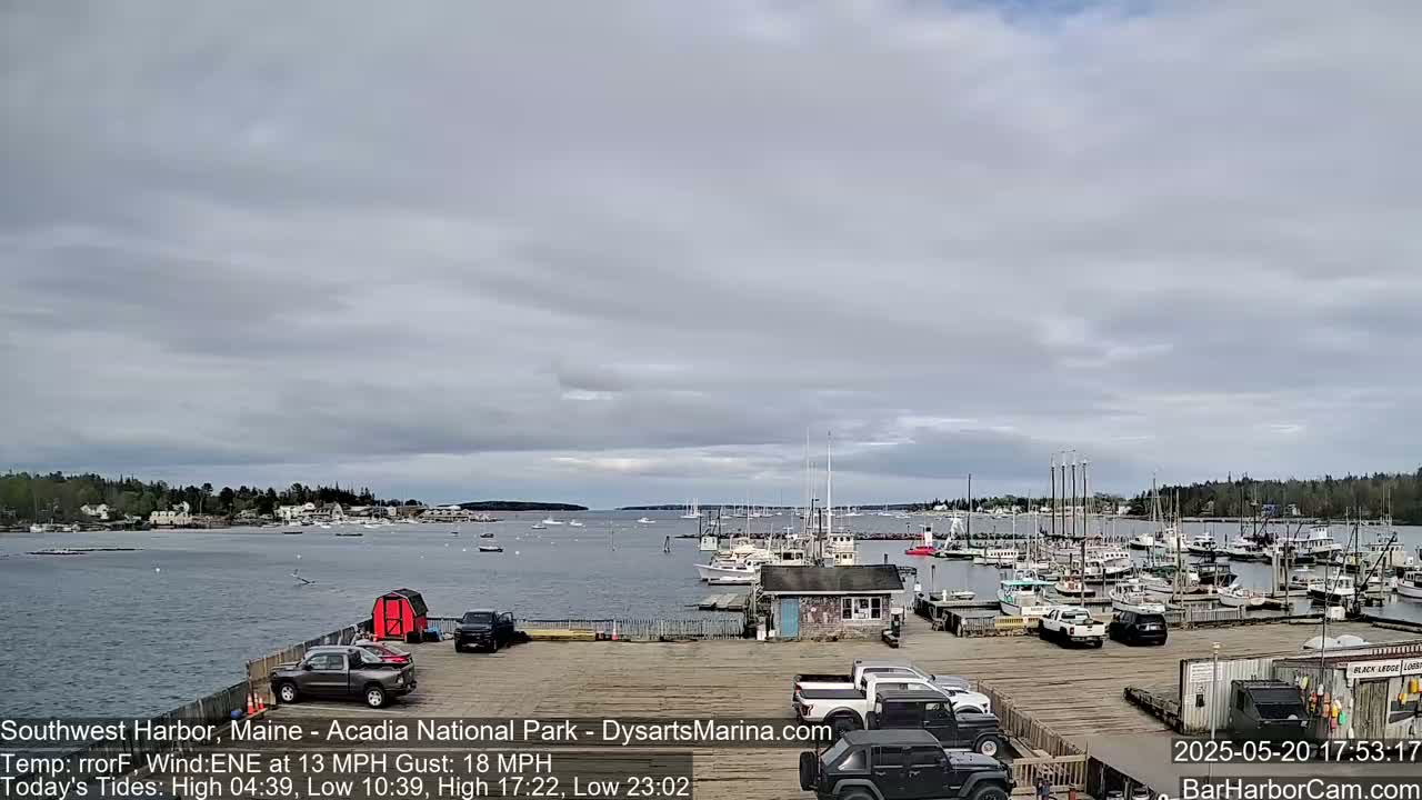 Acadia National Park, Southwest Harbor Live Cam - Maine, USA