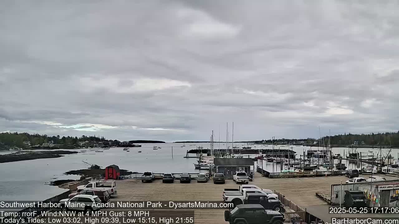 Acadia National Park, Southwest Harbor Live Cam - Maine, USA