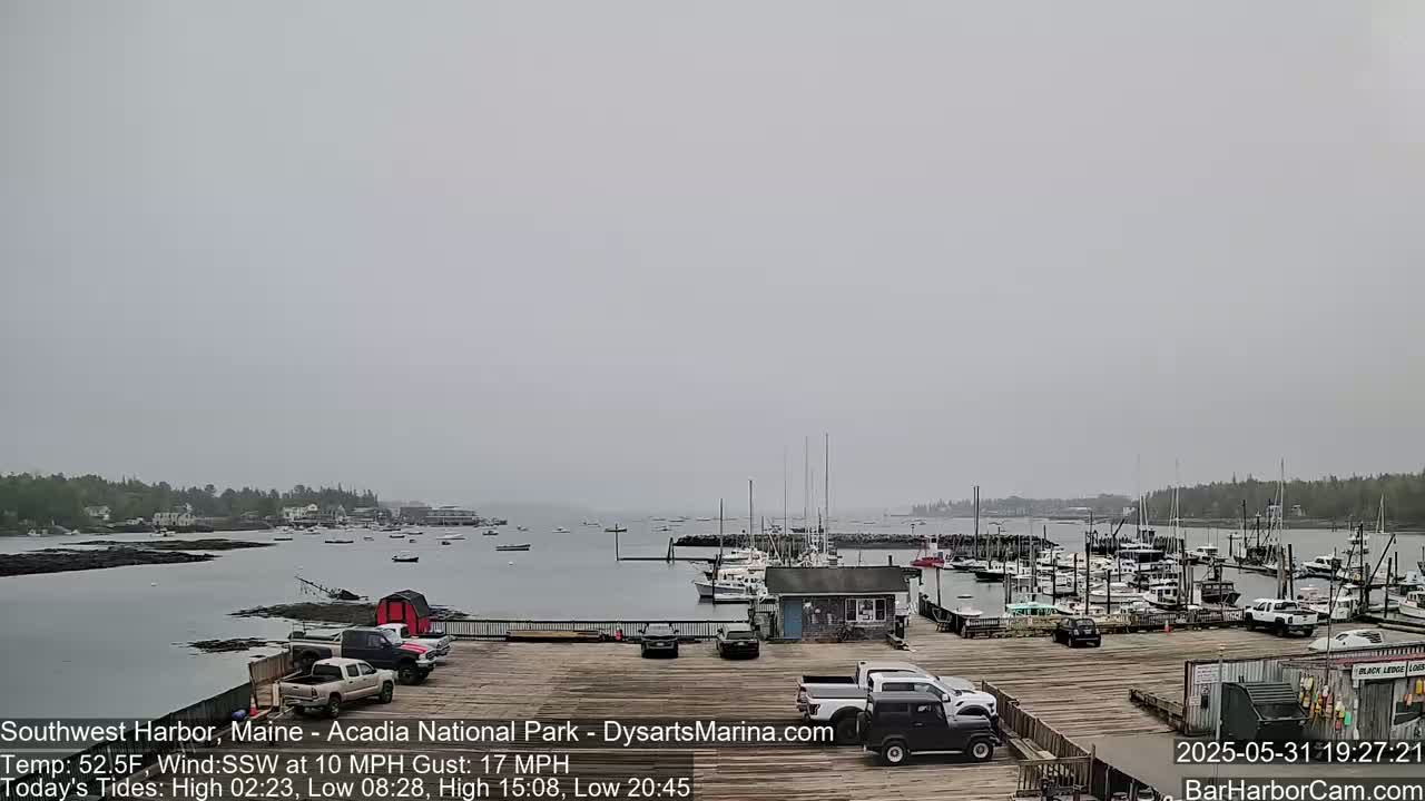 Acadia National Park, Southwest Harbor Live Cam - Maine, USA