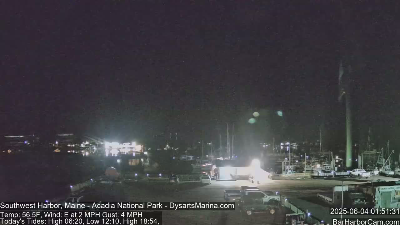 Acadia National Park, Southwest Harbor Live Cam - Maine, USA