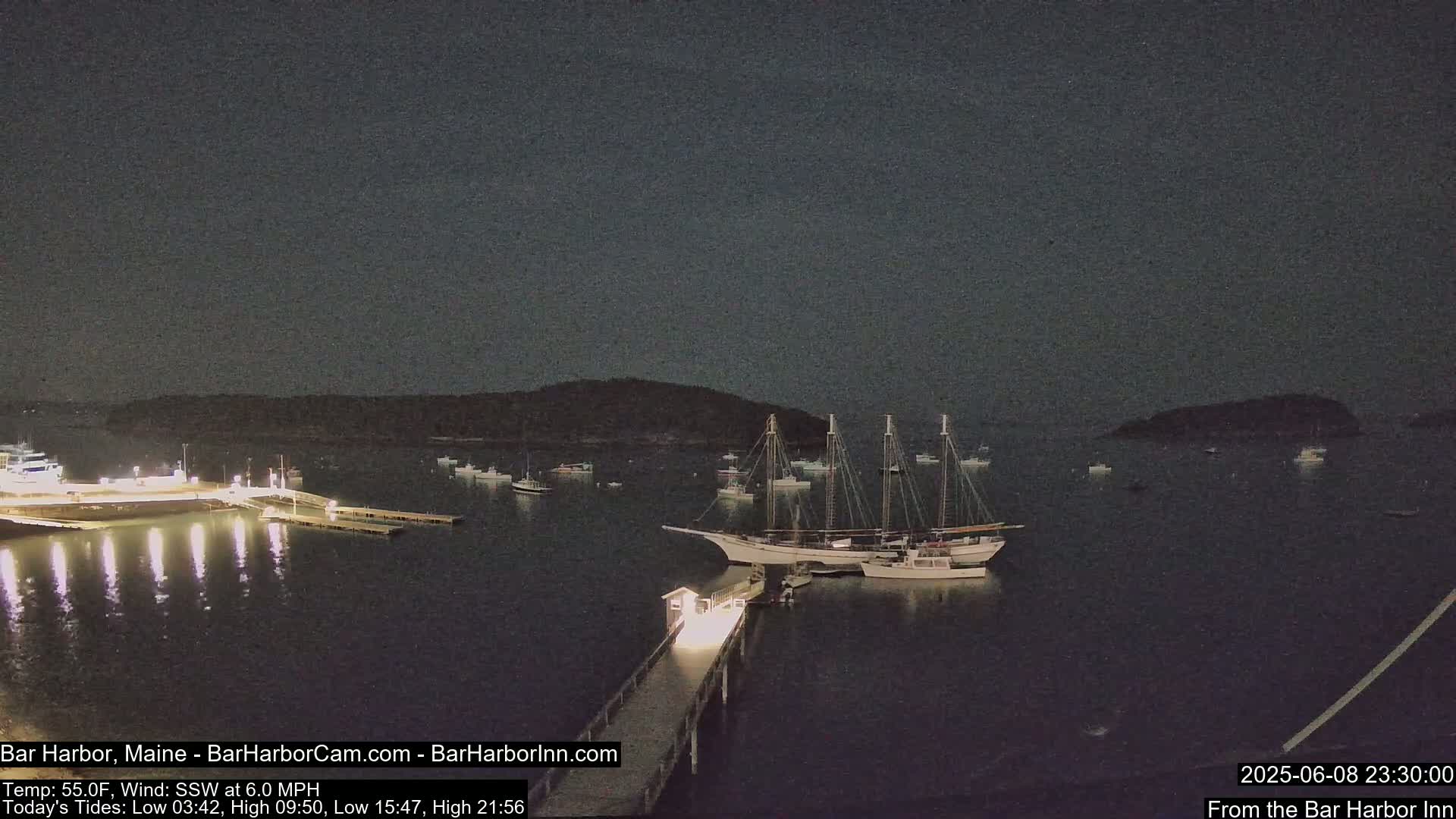 Acadia National Park, Southwest Harbor Live Cam - Maine, USA