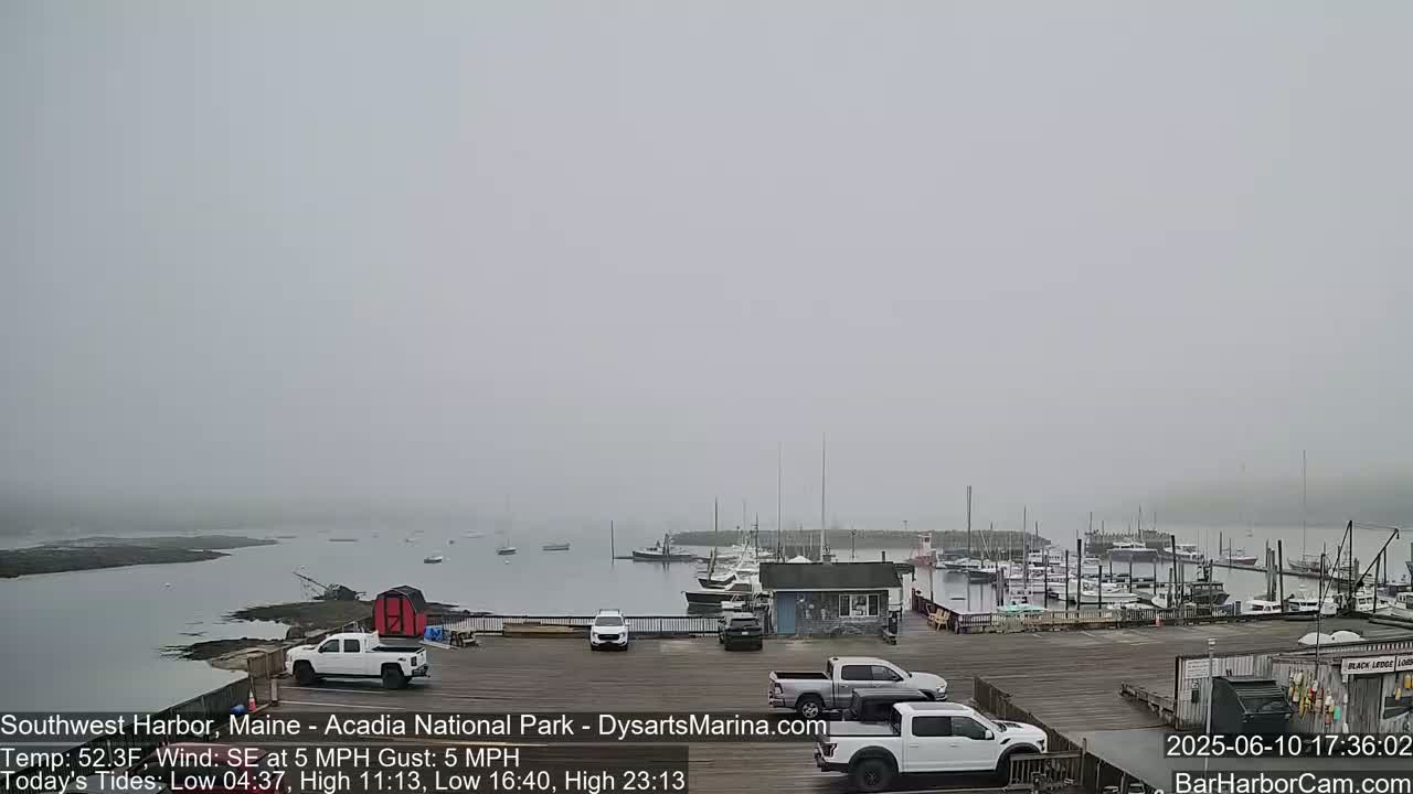 Acadia National Park, Southwest Harbor Live Cam - Maine, USA