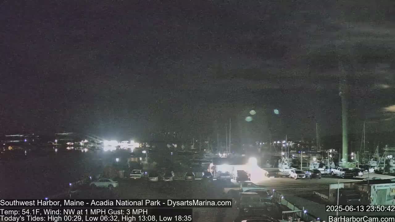 Acadia National Park, Southwest Harbor Live Cam - Maine, USA