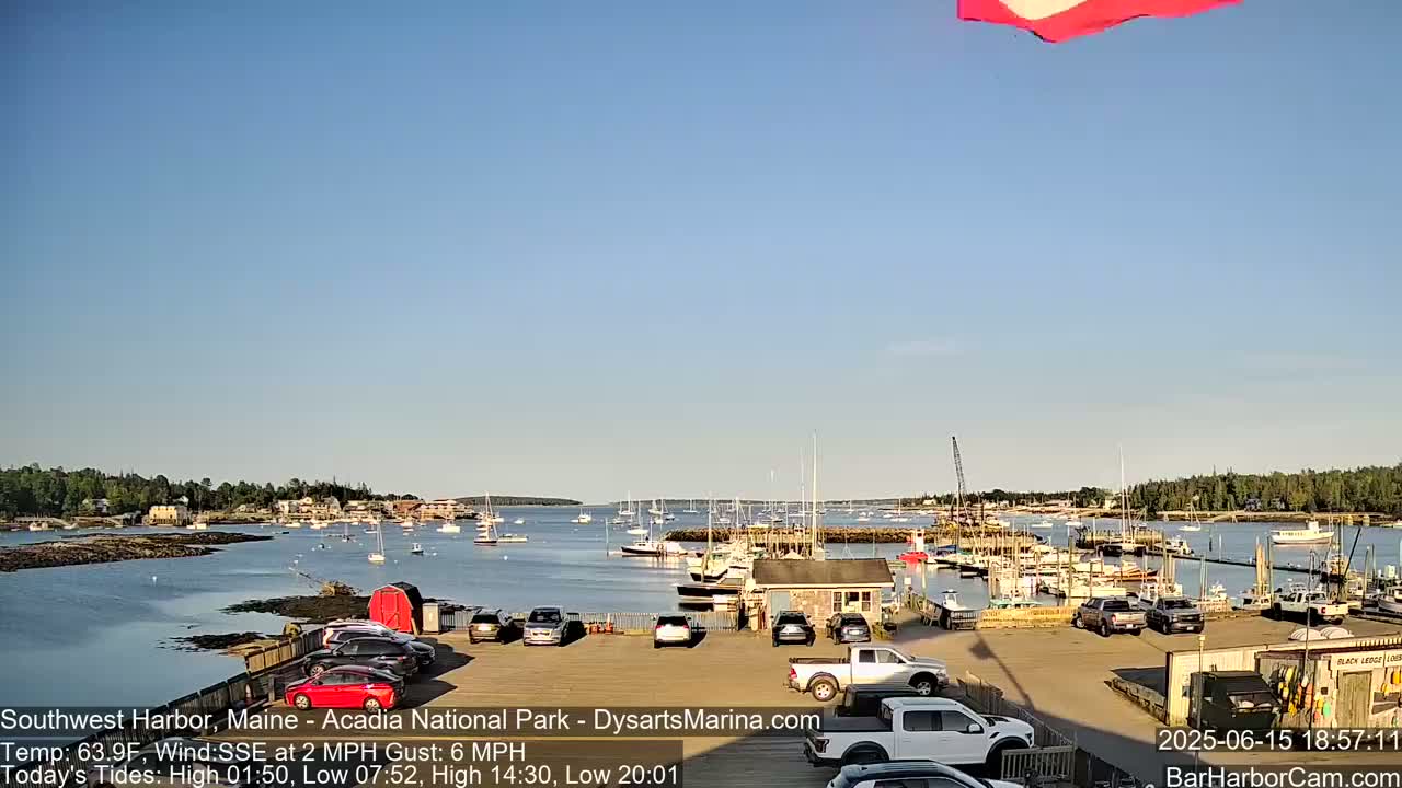 Acadia National Park, Southwest Harbor Live Cam - Maine, USA