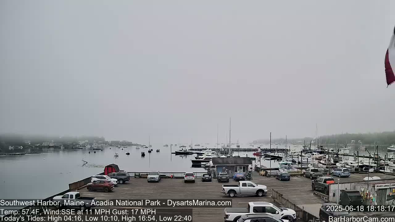 Acadia National Park, Southwest Harbor Live Cam - Maine, USA