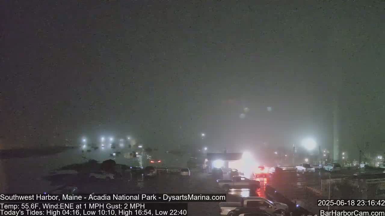 Acadia National Park, Southwest Harbor Live Cam - Maine, USA