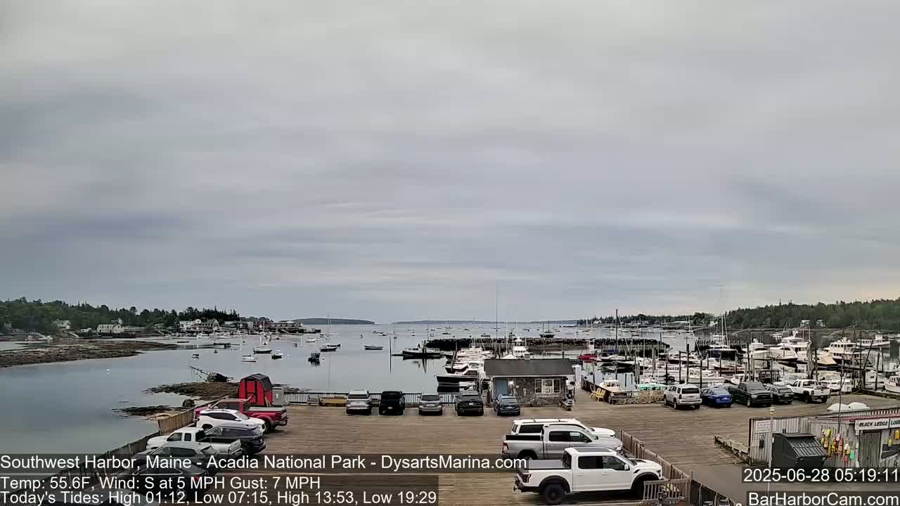 Acadia National Park, Southwest Harbor Live Cam - Maine, USA