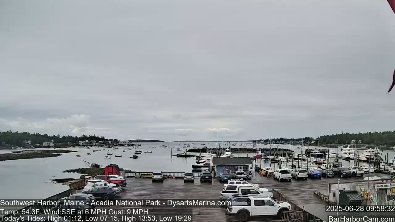 Acadia National Park, Southwest Harbor Live Cam - Maine, USA