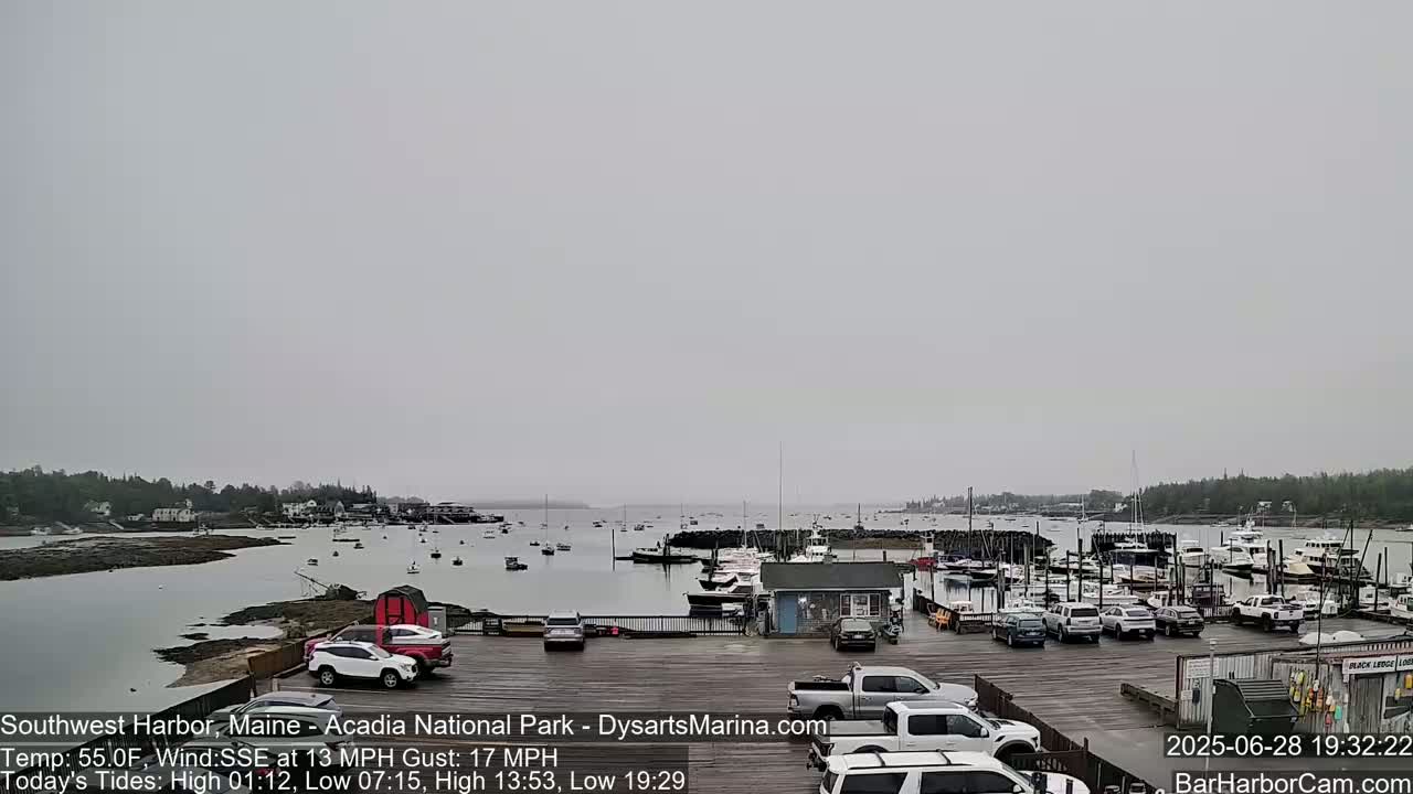 Acadia National Park, Southwest Harbor Live Cam - Maine, USA