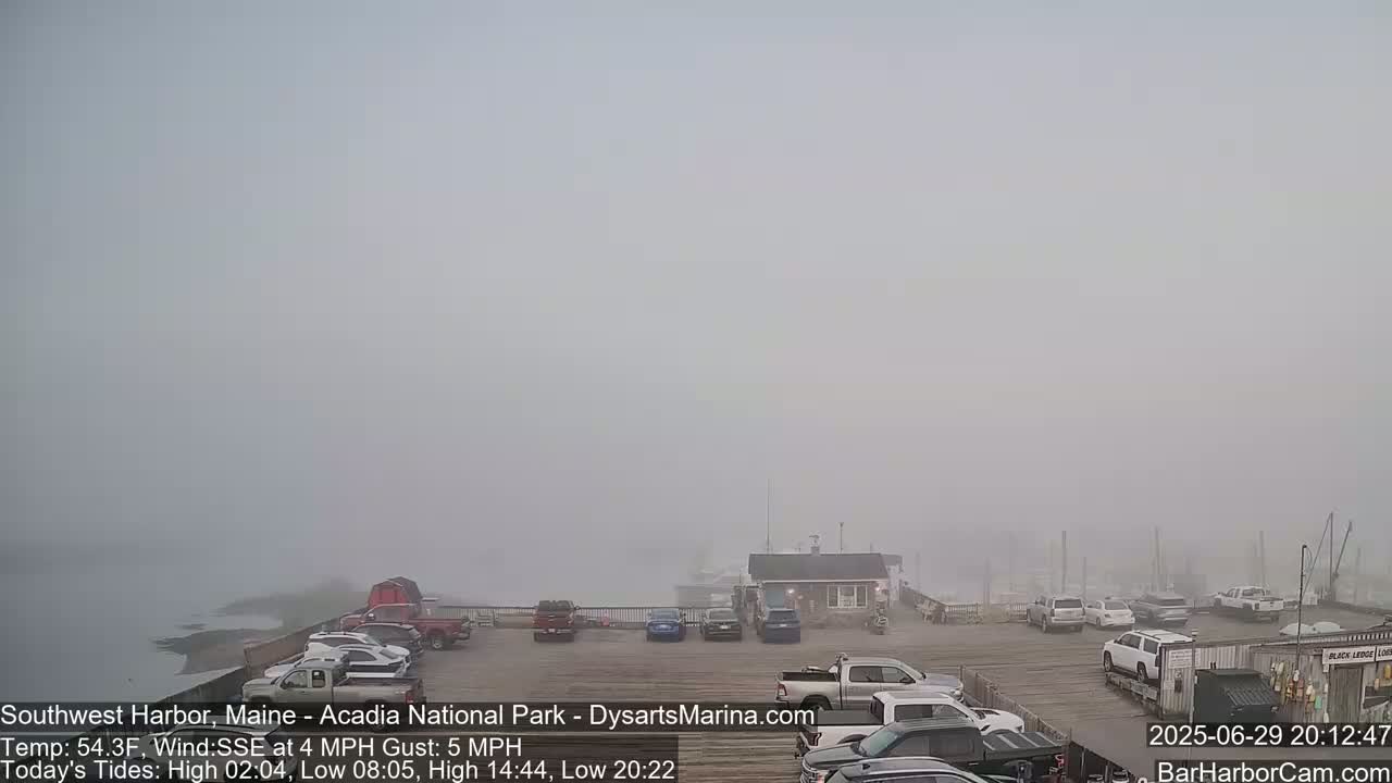 Acadia National Park, Southwest Harbor Live Cam - Maine, USA