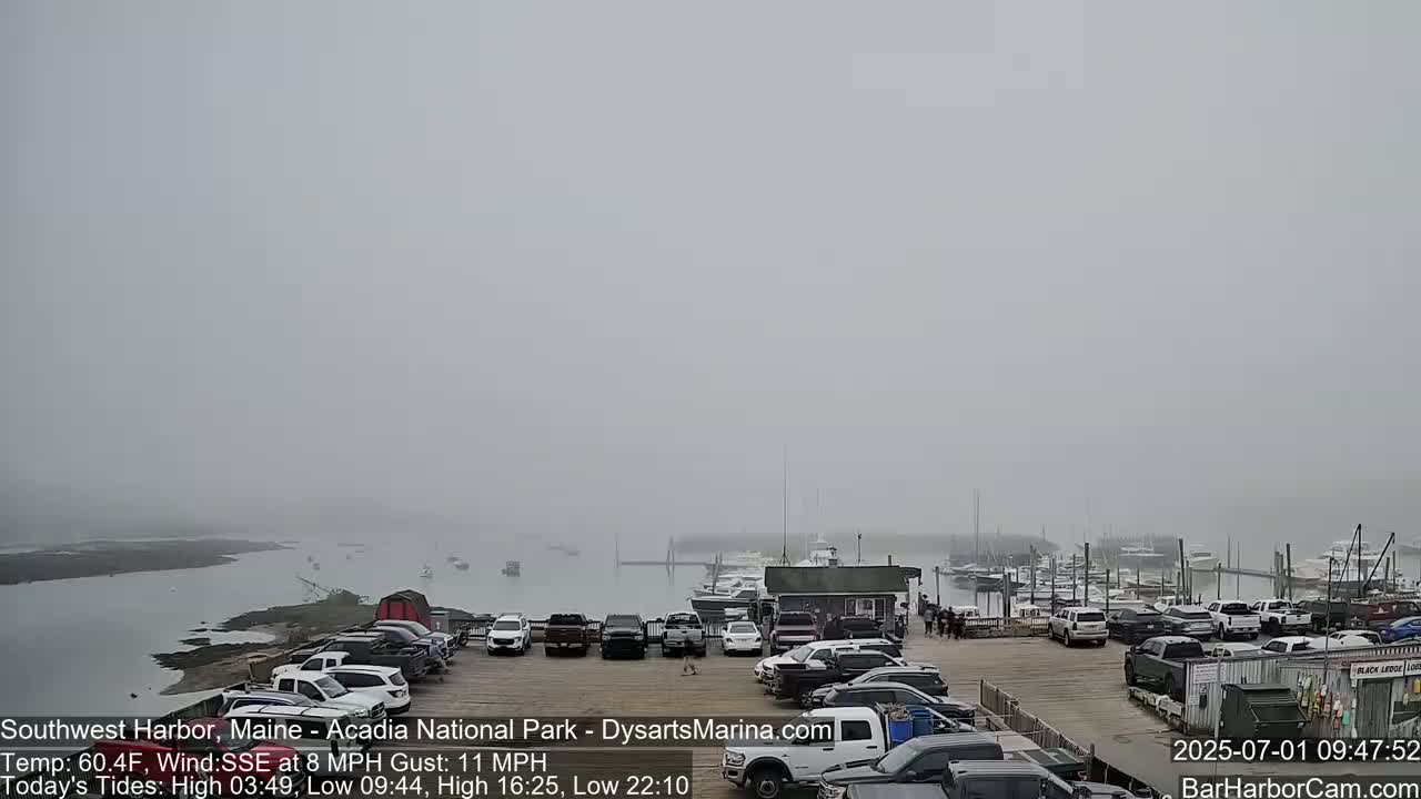 Acadia National Park, Southwest Harbor Live Cam - Maine, USA