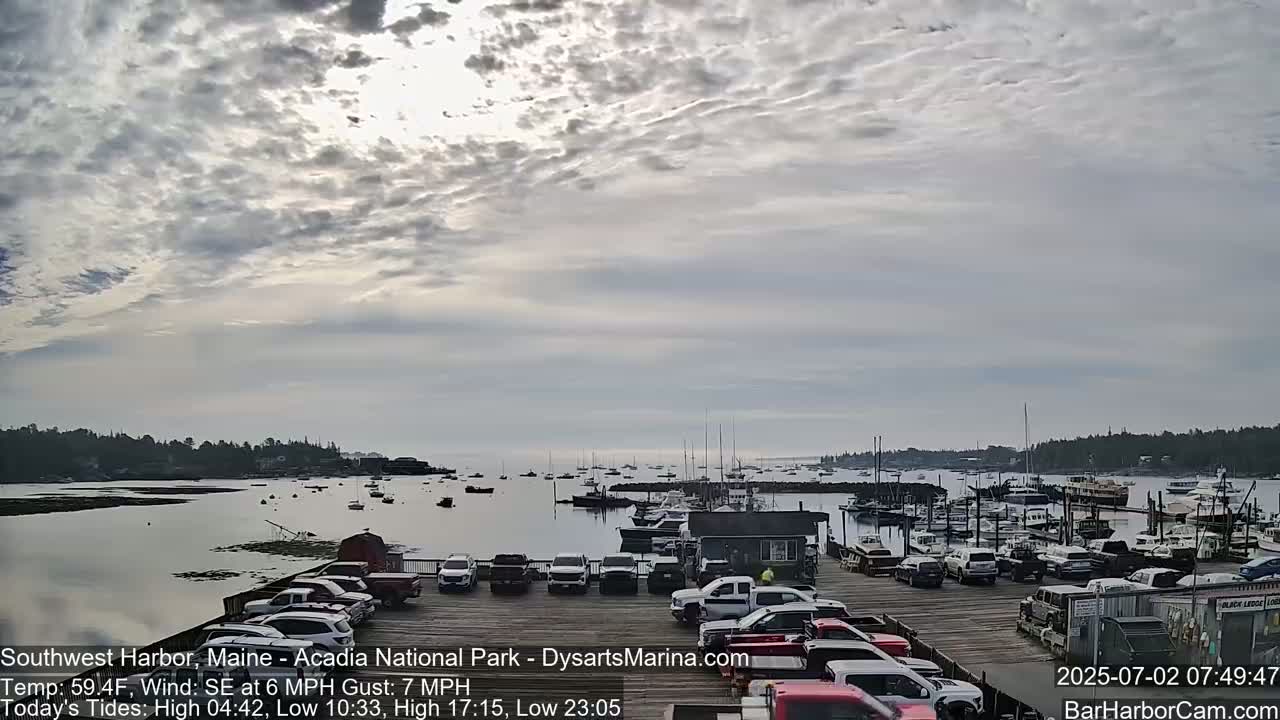 Acadia National Park, Southwest Harbor Live Cam - Maine, USA
