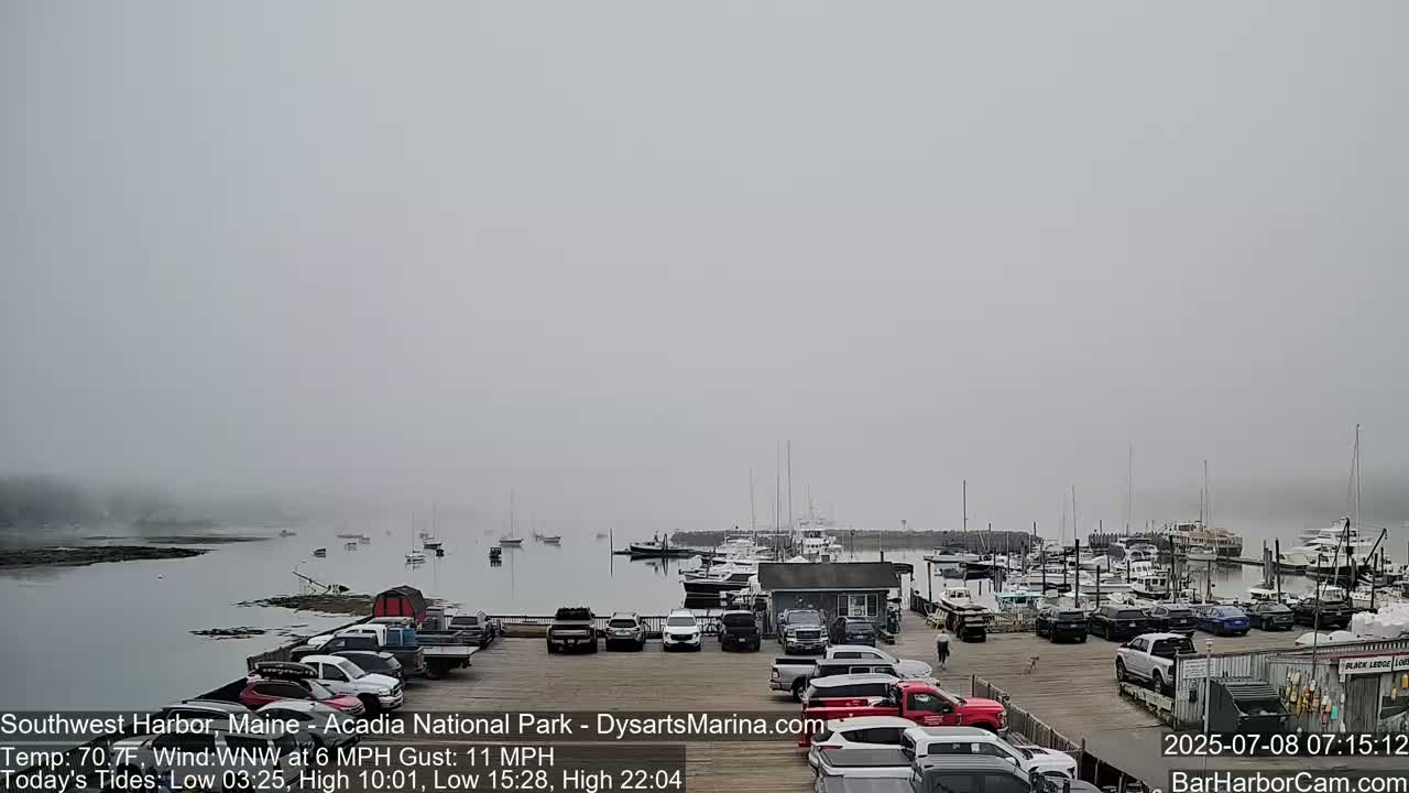Acadia National Park, Southwest Harbor Live Cam - Maine, USA