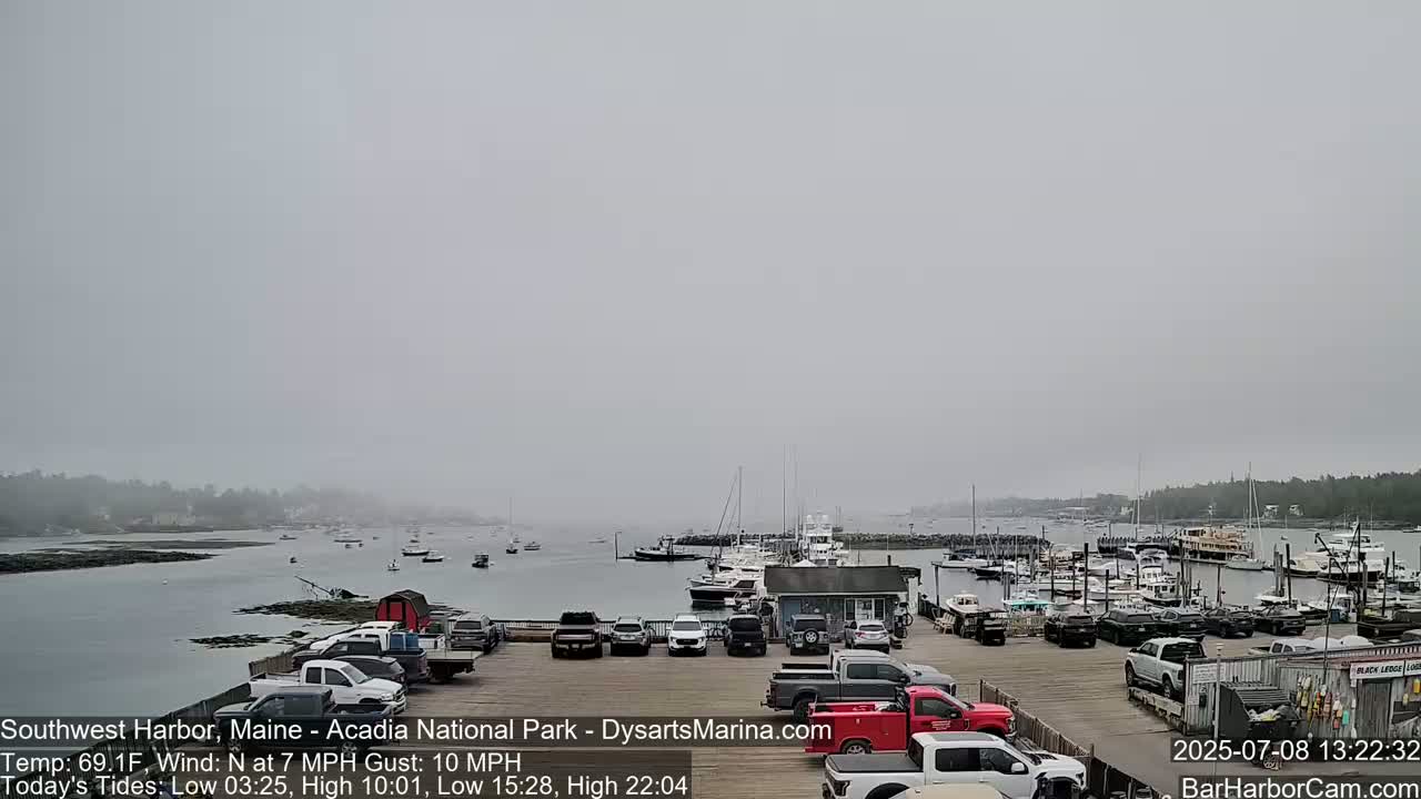 Acadia National Park, Southwest Harbor Live Cam - Maine, USA